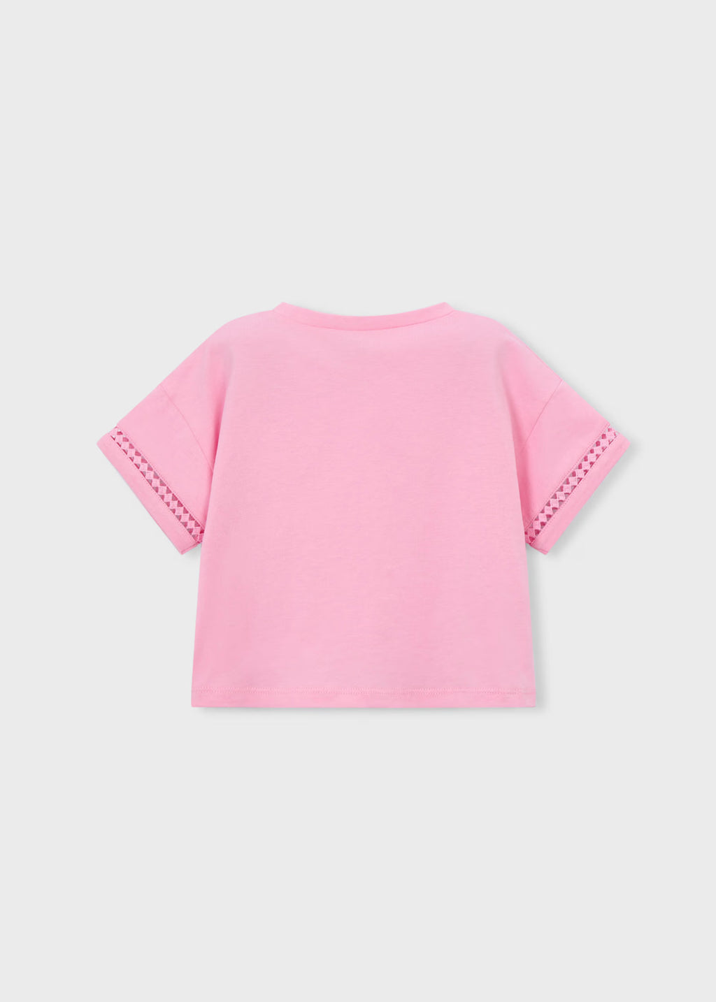 Camiseta manga corta nudo