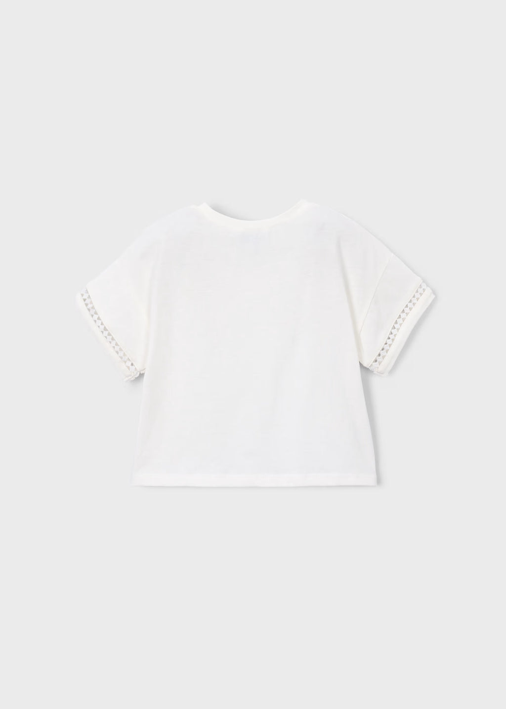 Camiseta manga corta nudo