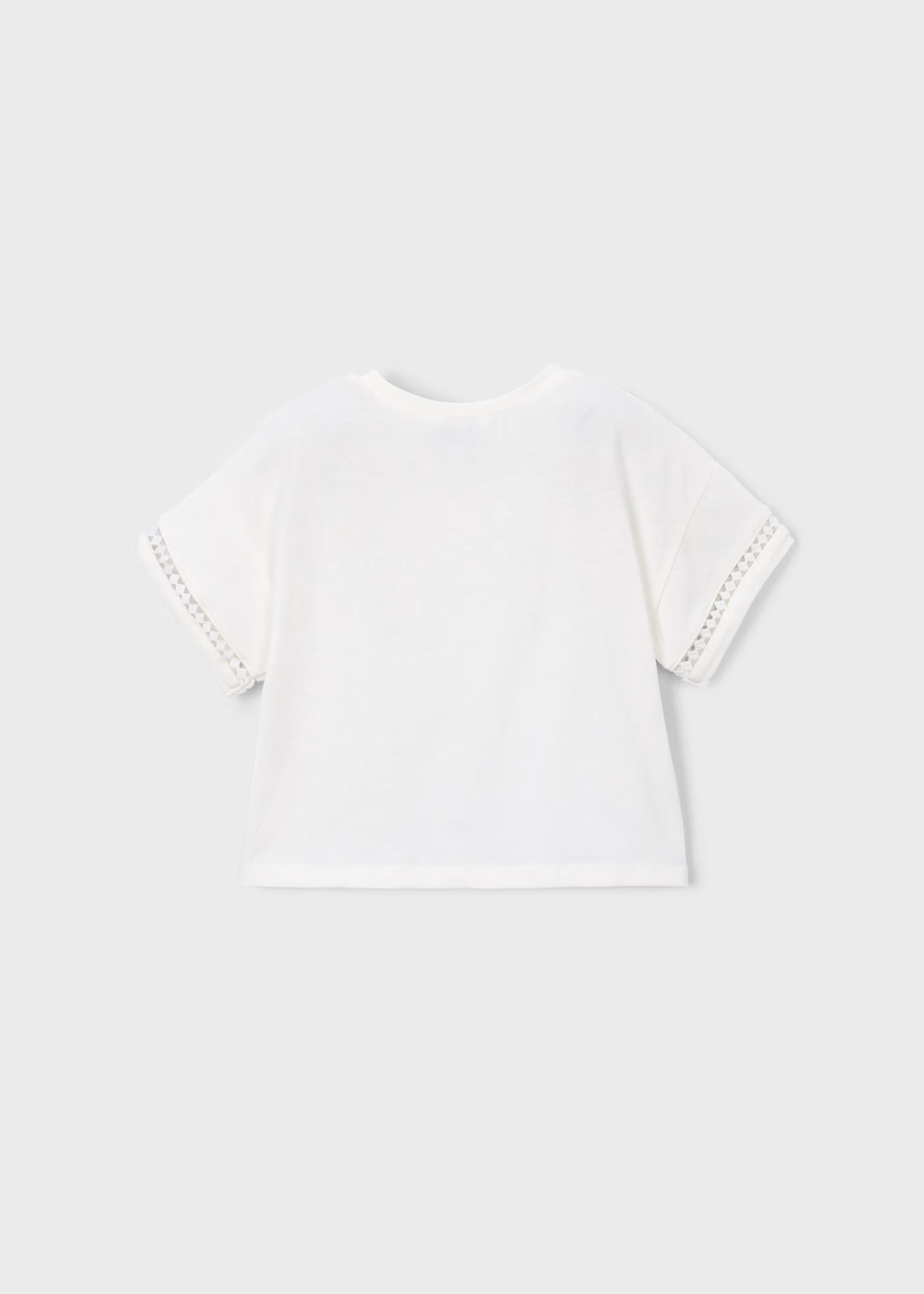Camiseta manga corta nudo