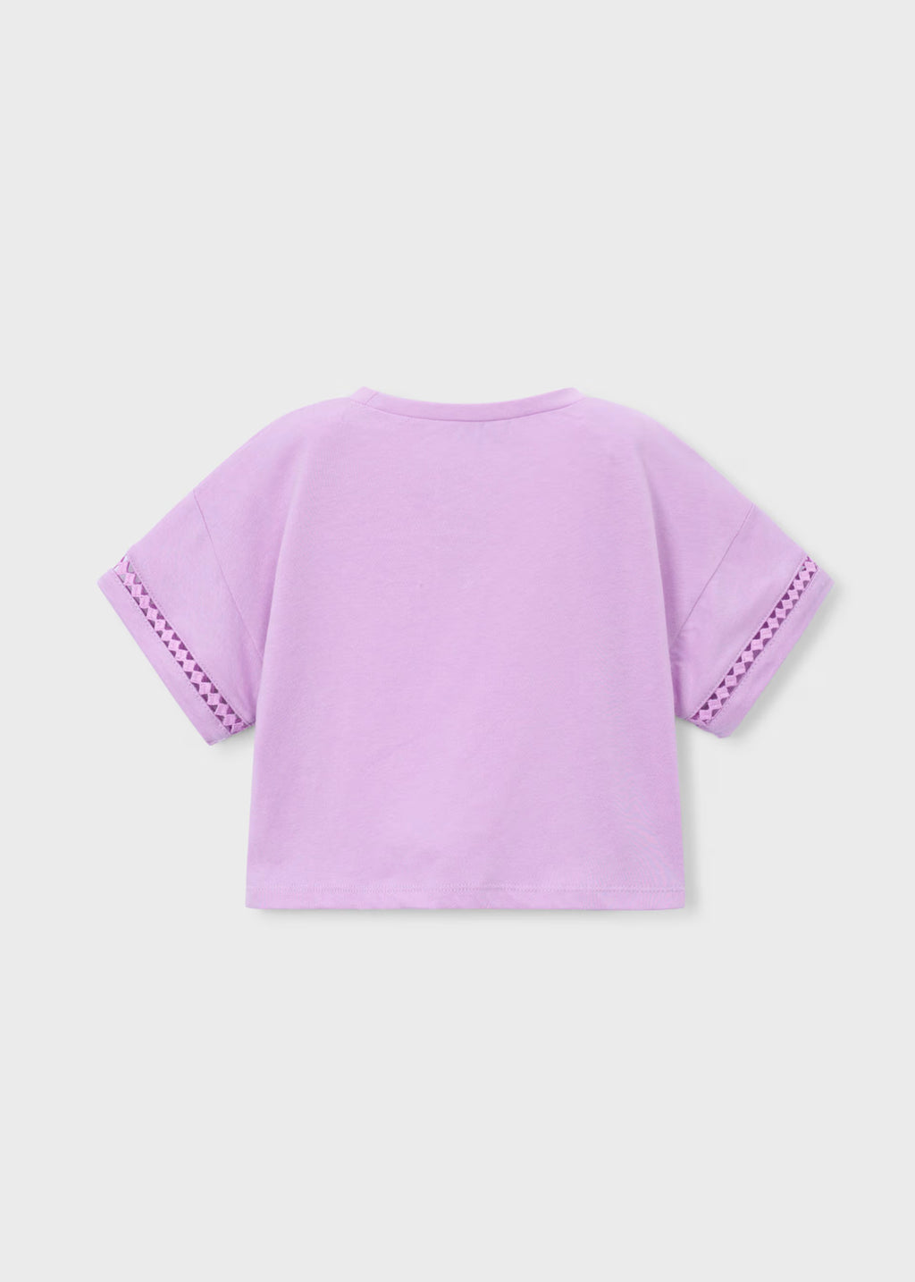Camiseta manga corta nudo
