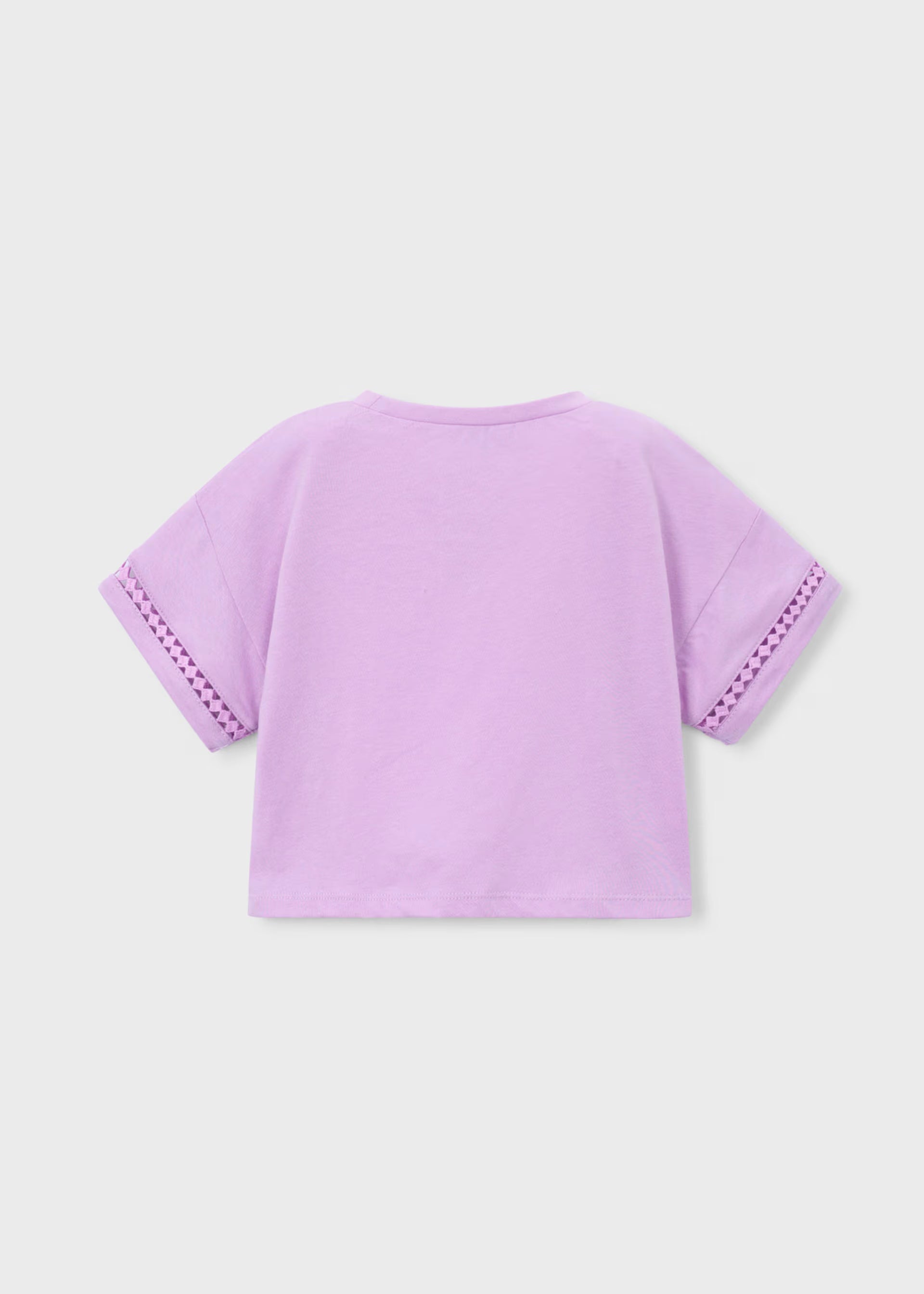 Camiseta manga corta nudo