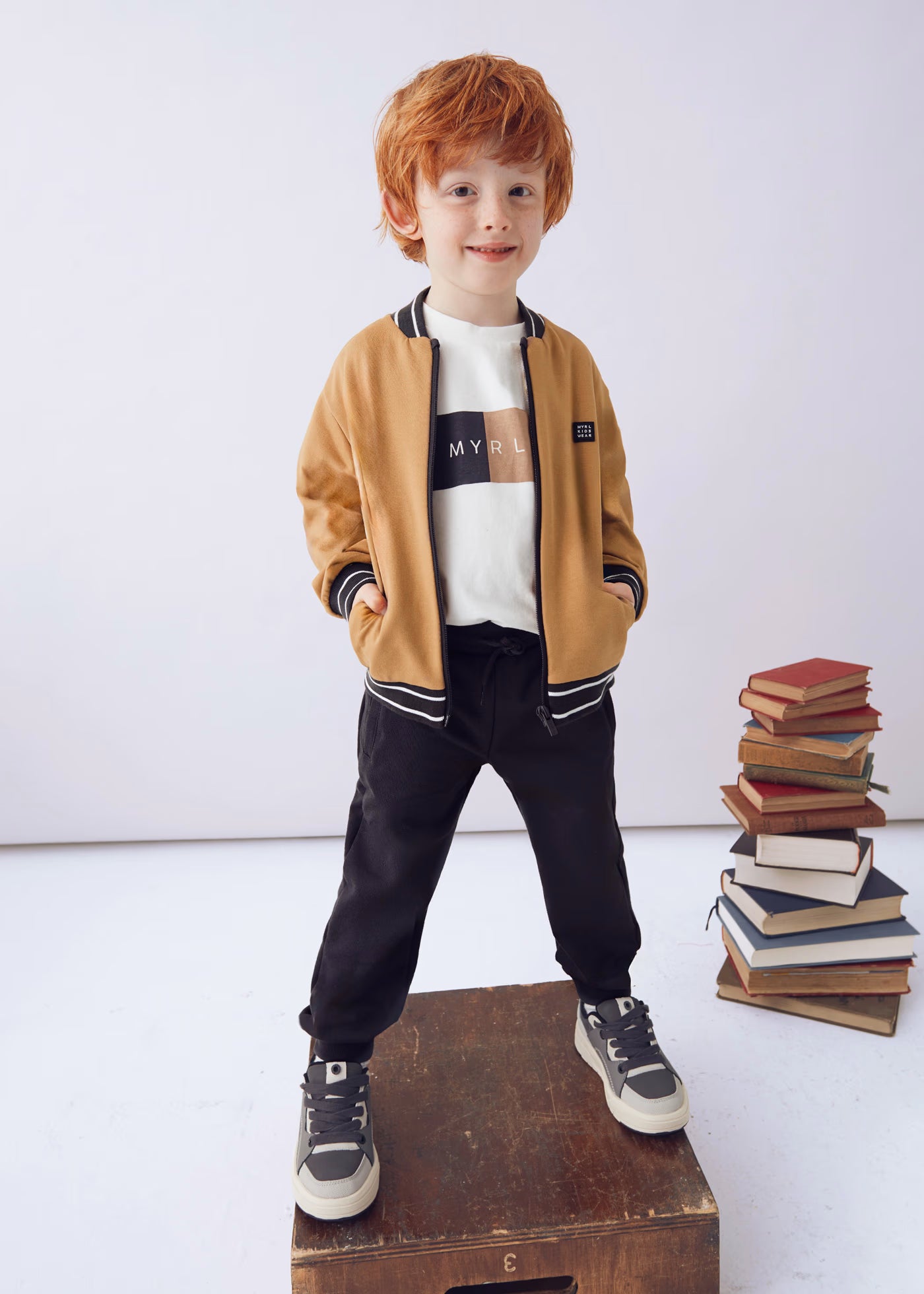 Conjunto 3pz pants bomber