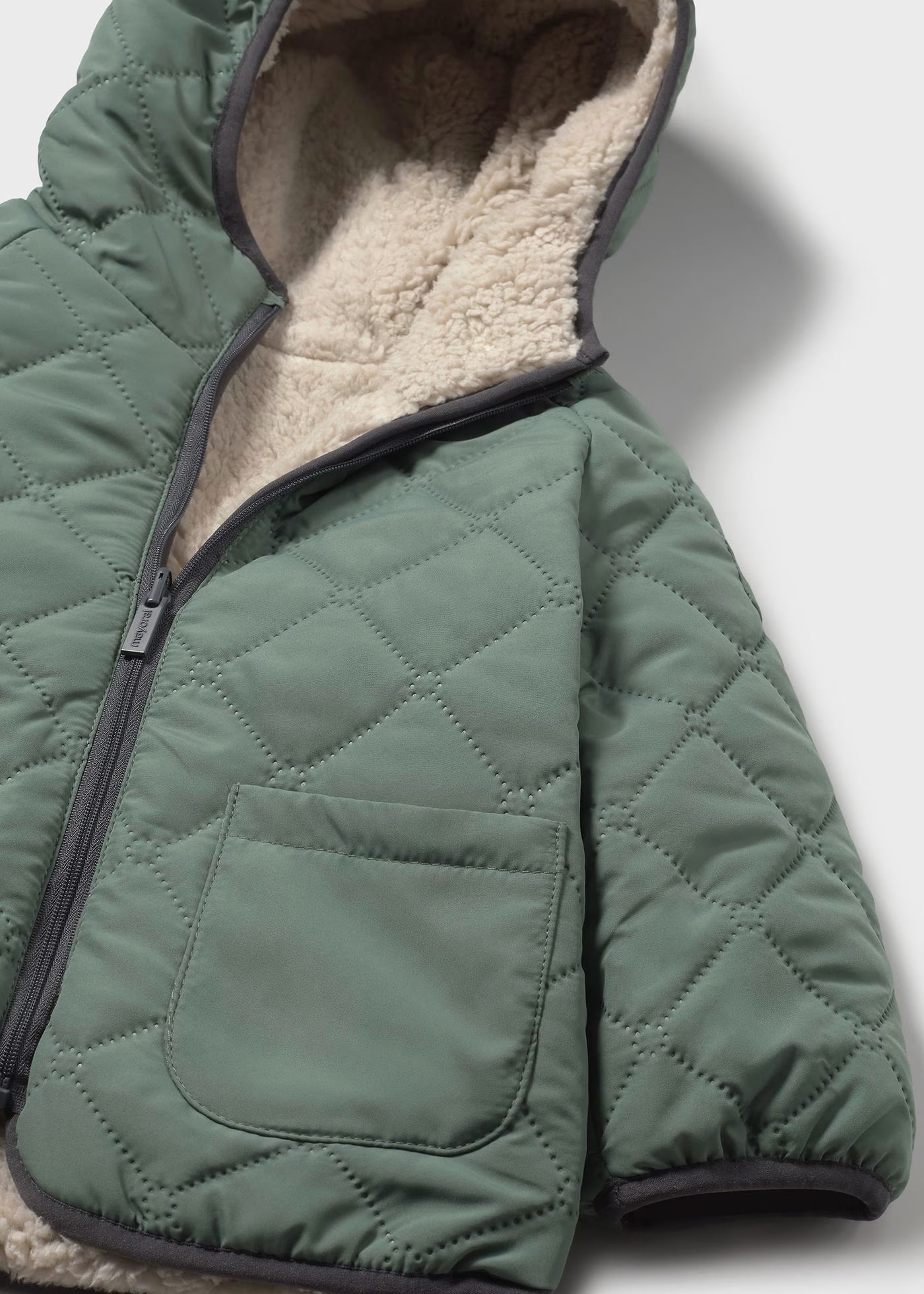 Chaqueta acolchada reversible
