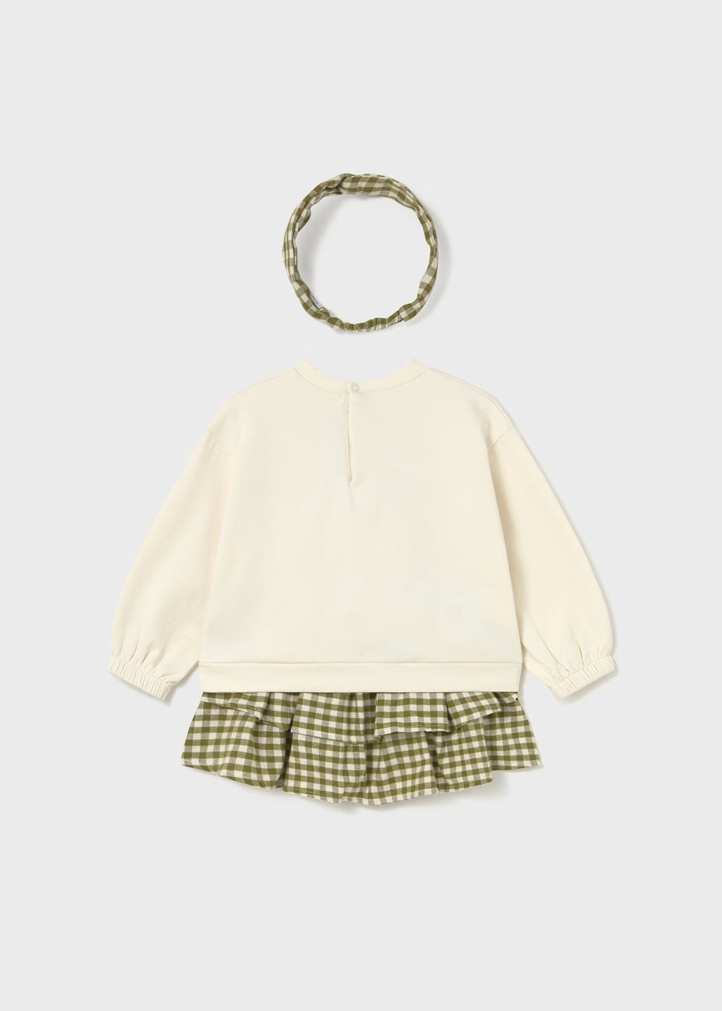 Conjunto 3 pz falda con diadema