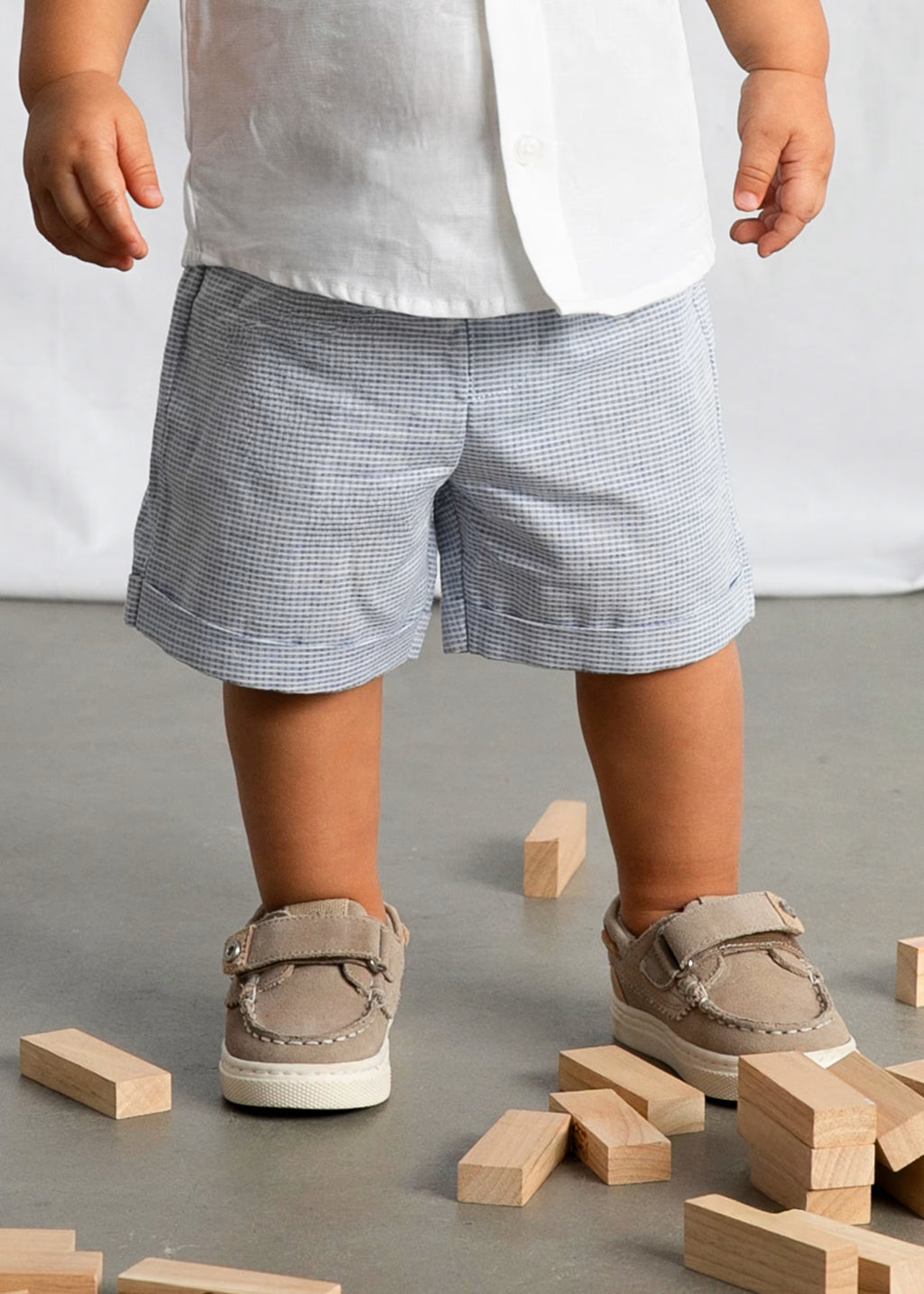 Conjunto Bermuda y camisa Lino