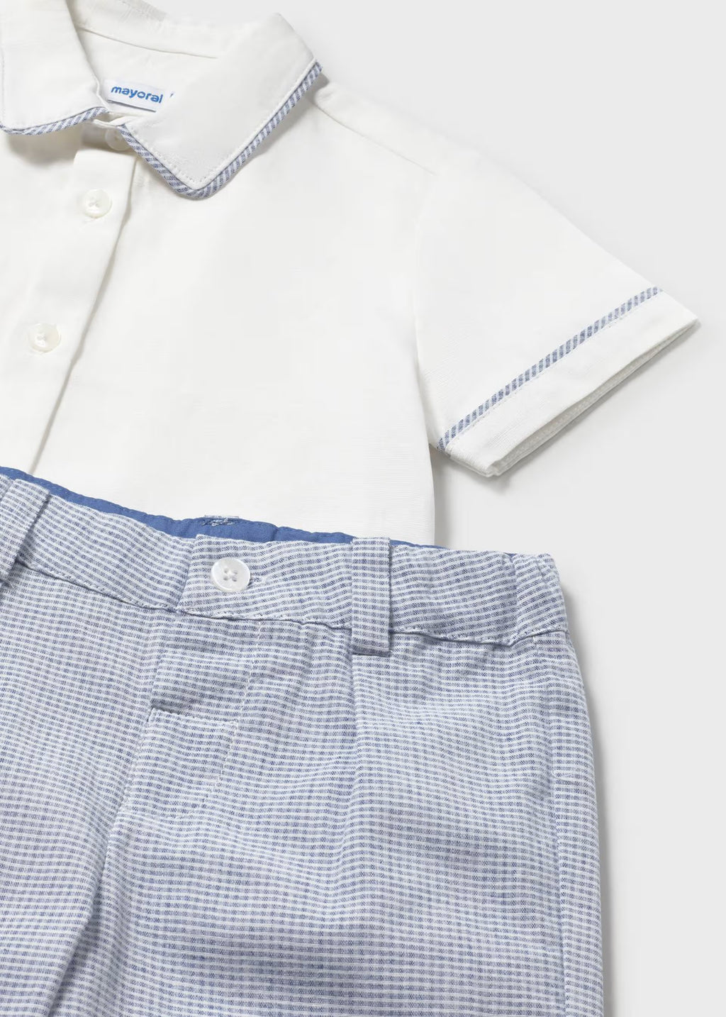 Conjunto Bermuda y camisa Lino