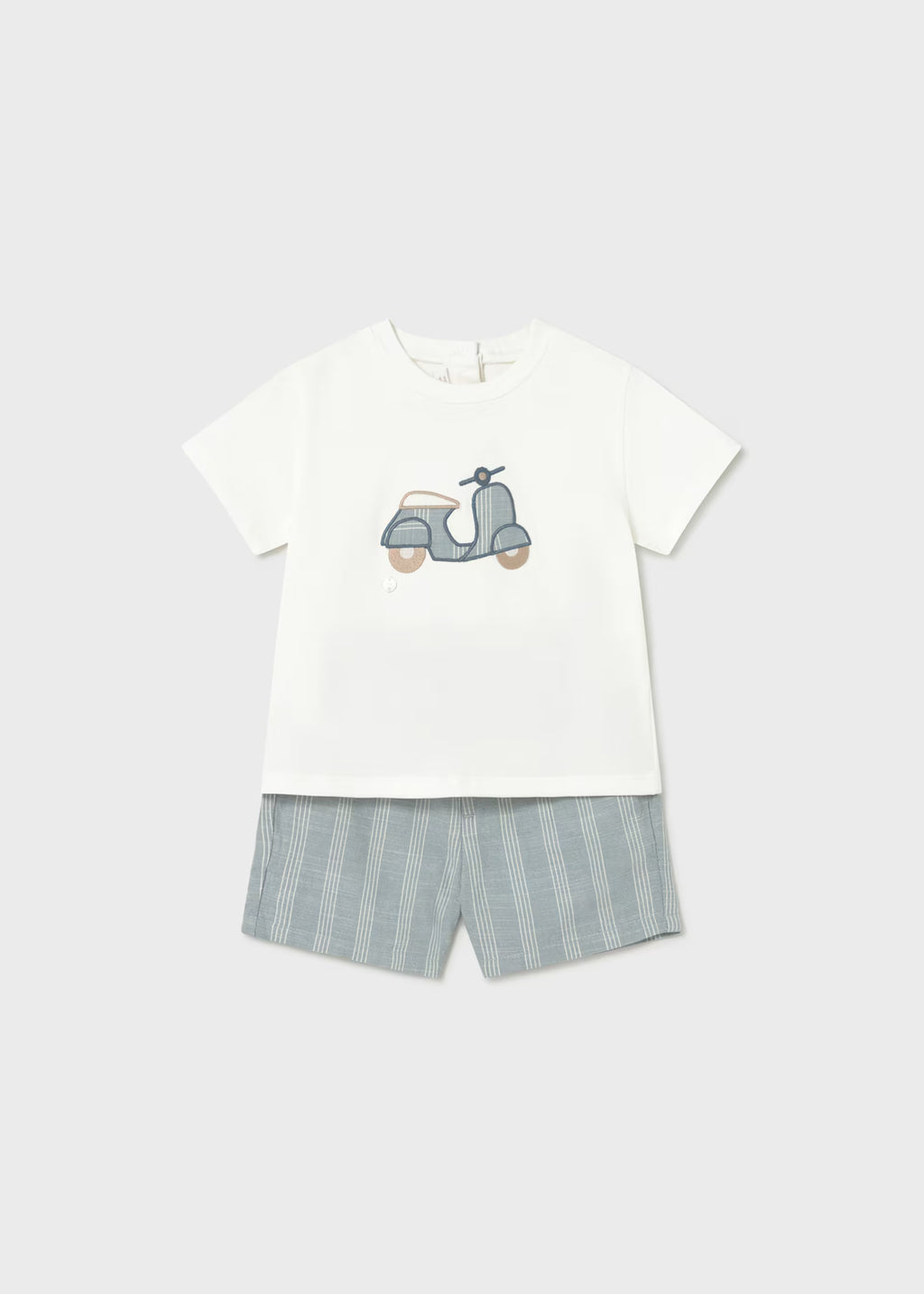 Conjunto bermuda lino