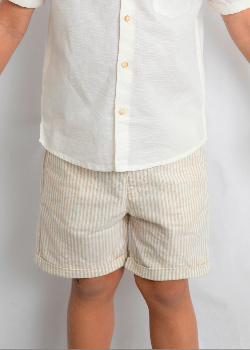 Conjunto Bermuda lino suiting