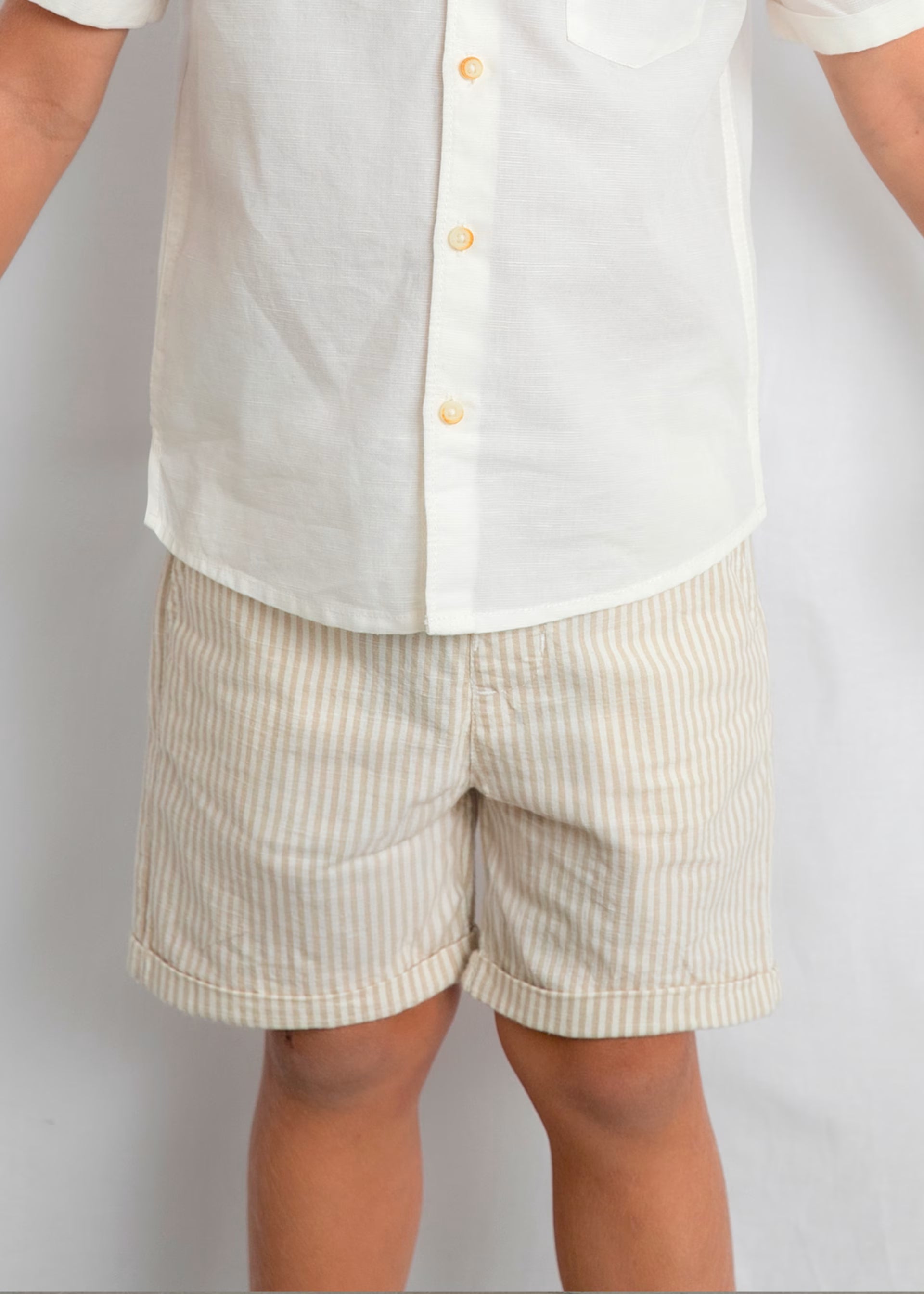 Conjunto Bermuda lino suiting