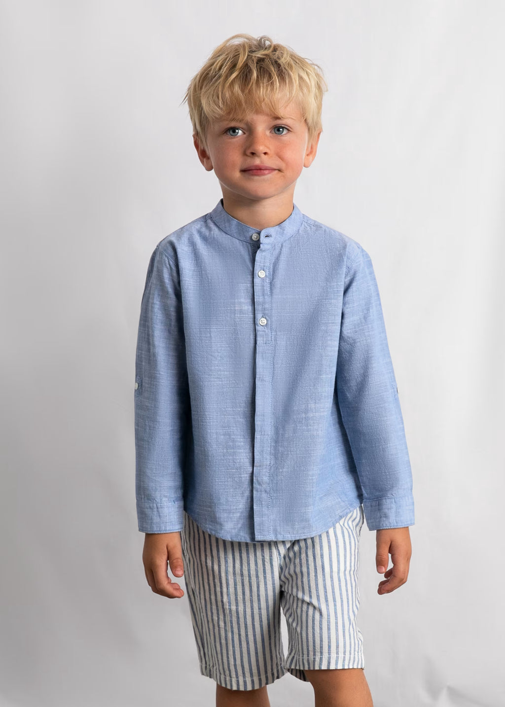 Conjunto Bermuda playera lino