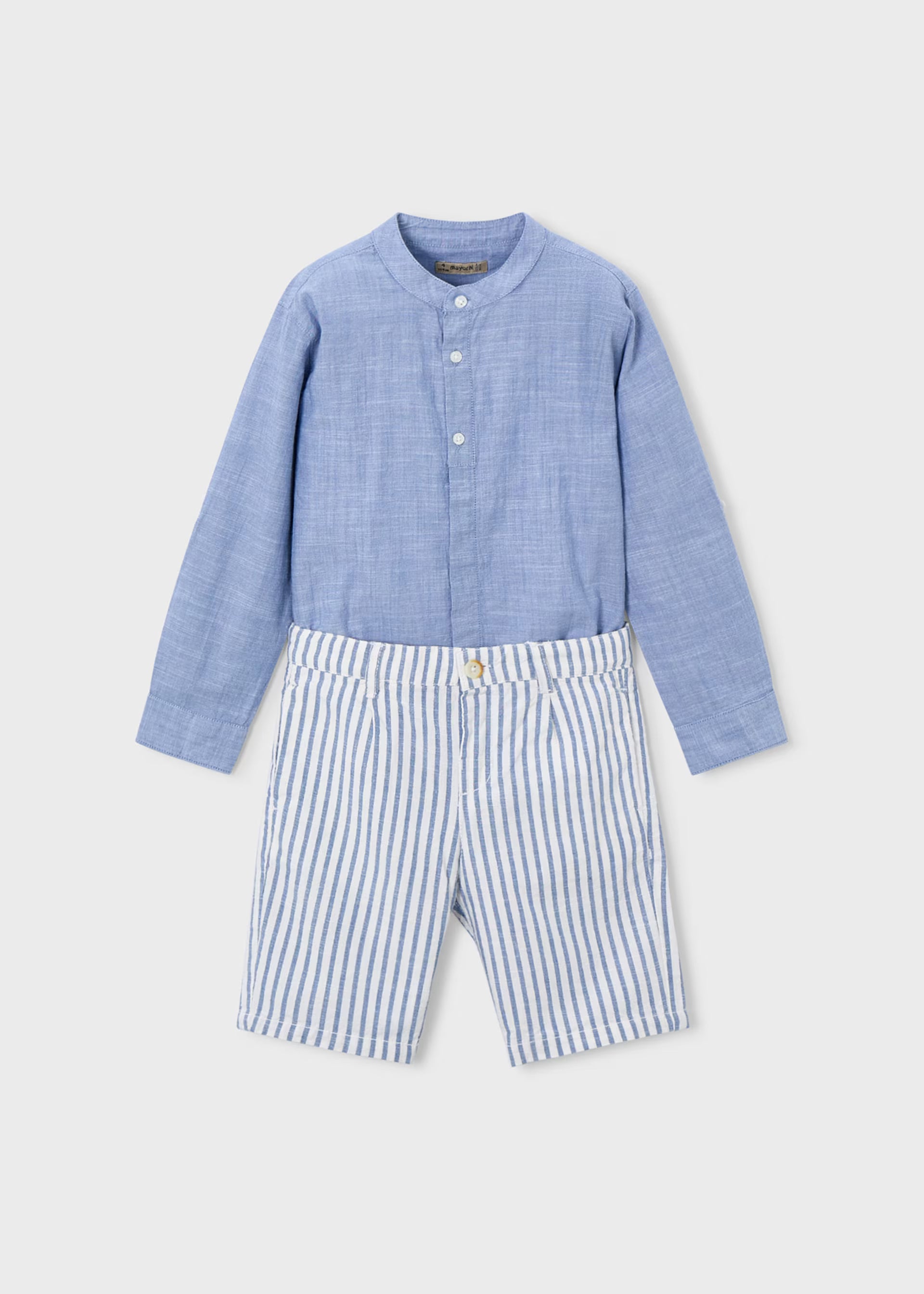 Conjunto Bermuda playera lino