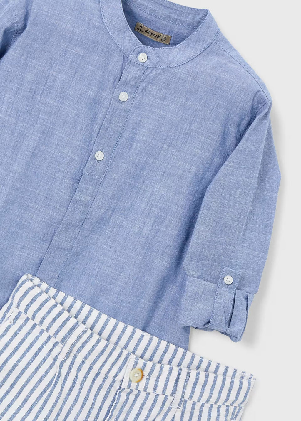 Conjunto Bermuda playera lino