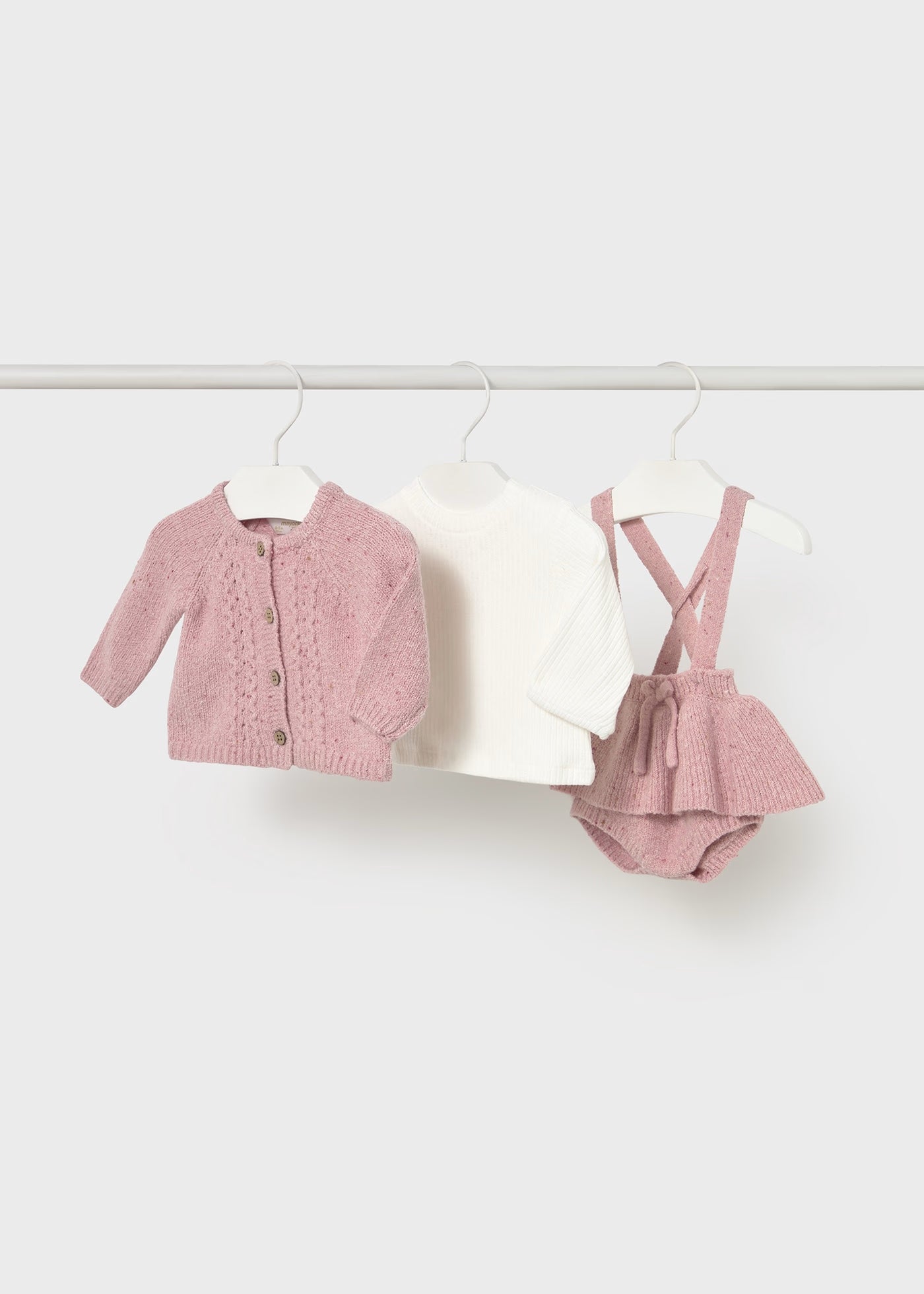 Conjunto tricot 3pz