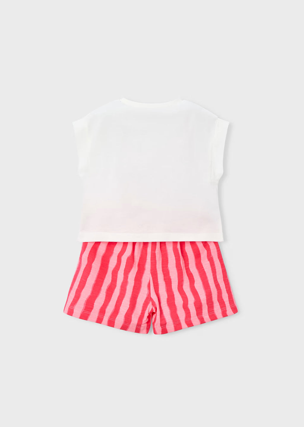 Conjunto short felpa flame