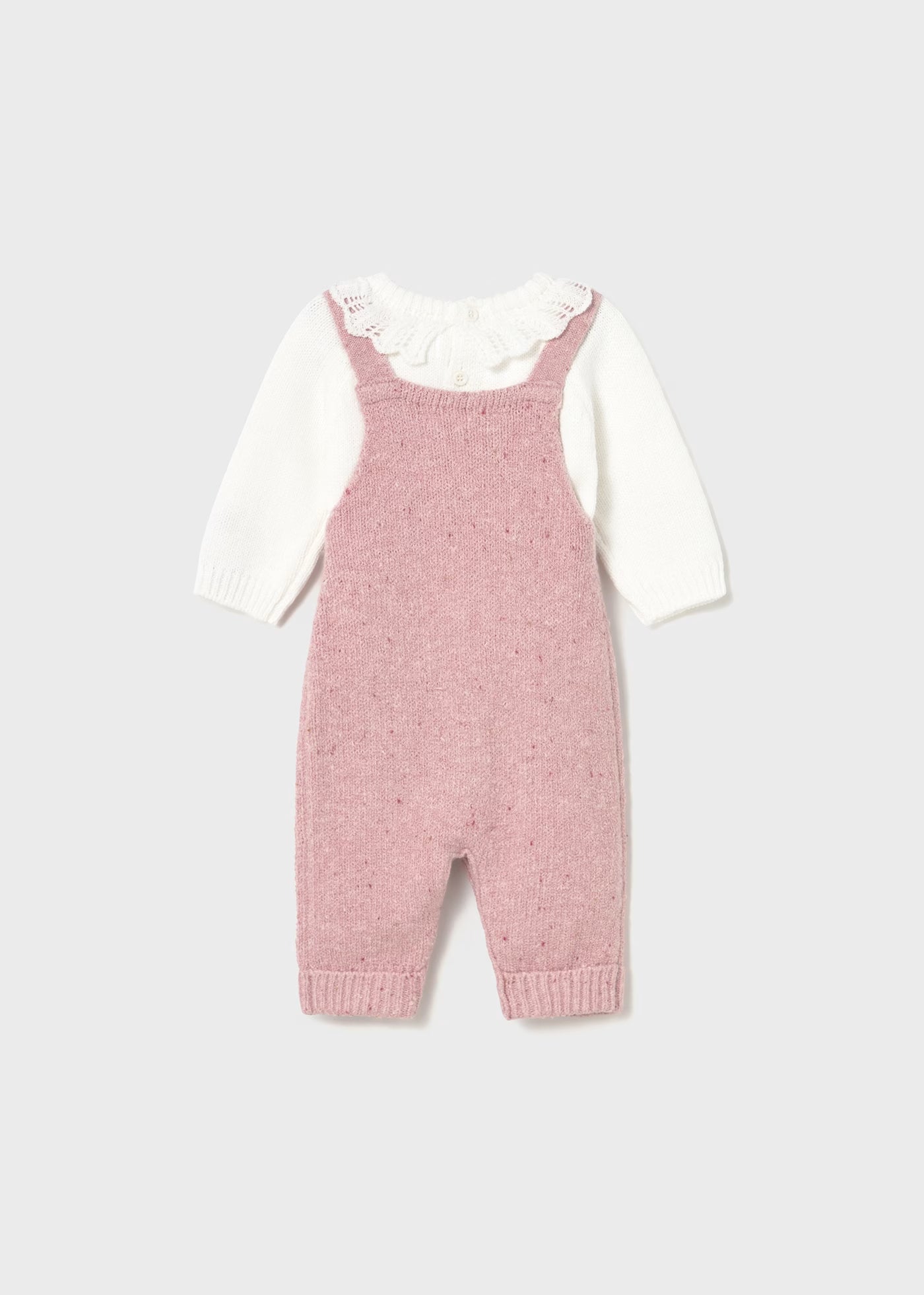 Conjunto peto y jersey tricot