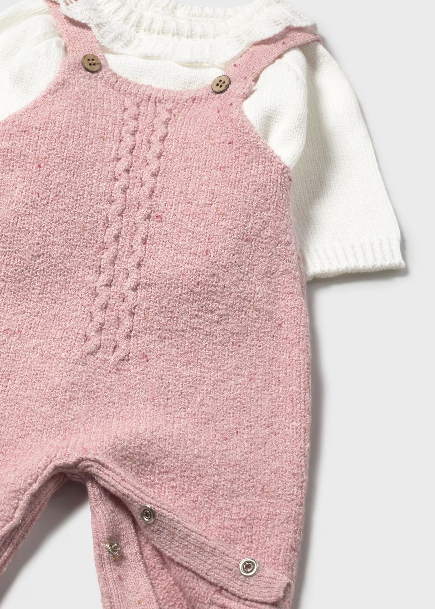 Conjunto peto y jersey tricot