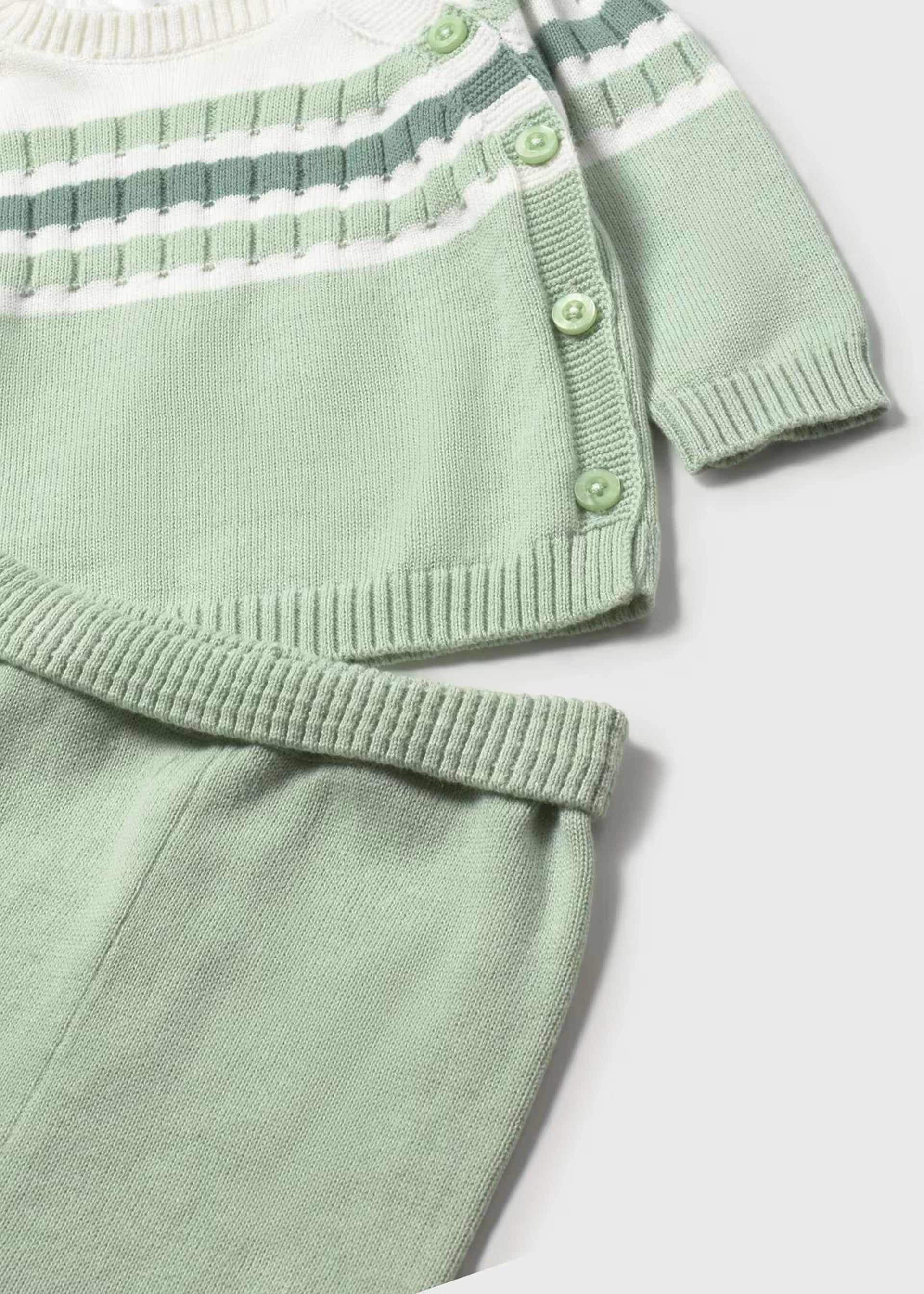 Conjunto pantalon largo tricot