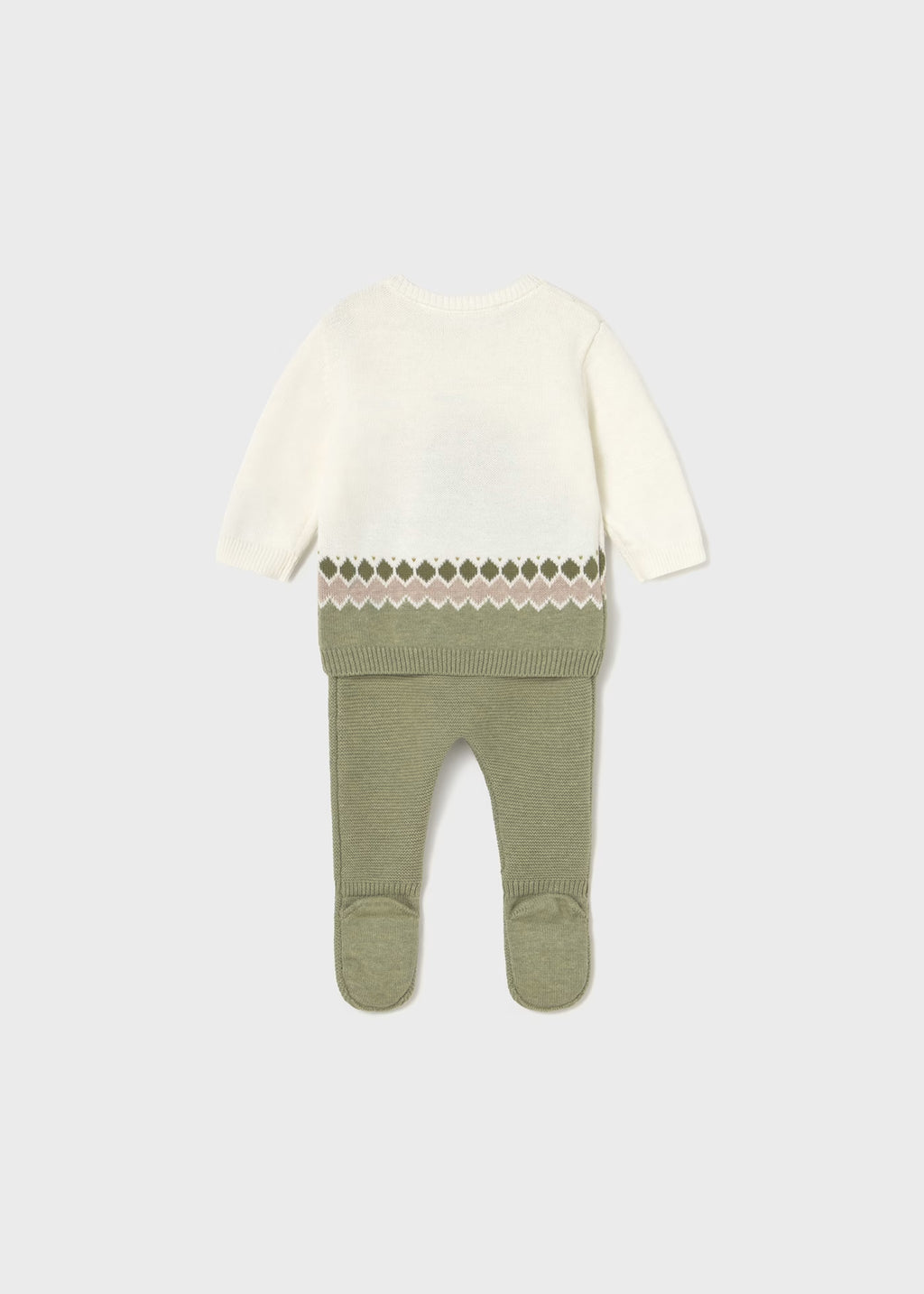 Conjunto polaina tricot