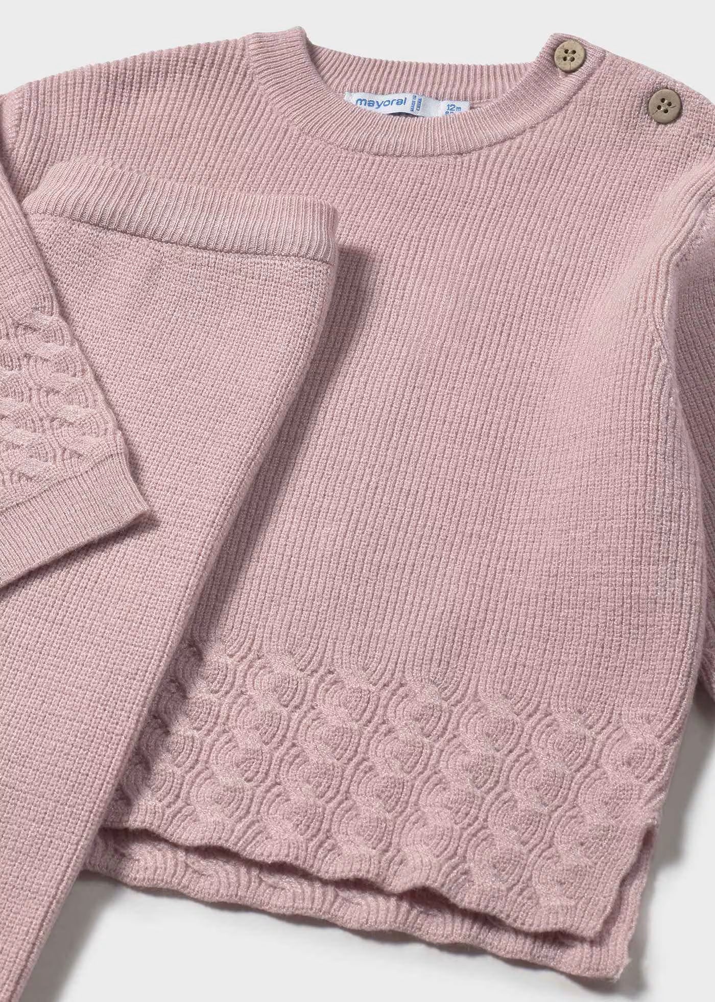 Conjunto pantalón tricot