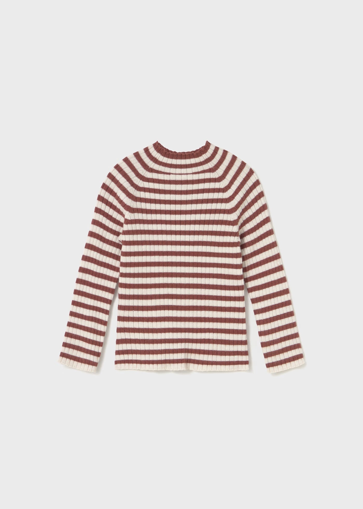 Blusa cuello semi alto tricot