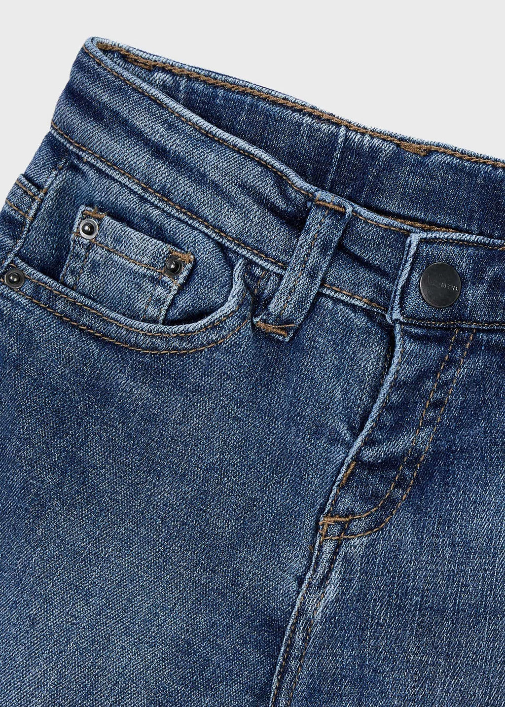 Pantalon tejano regular fit basic