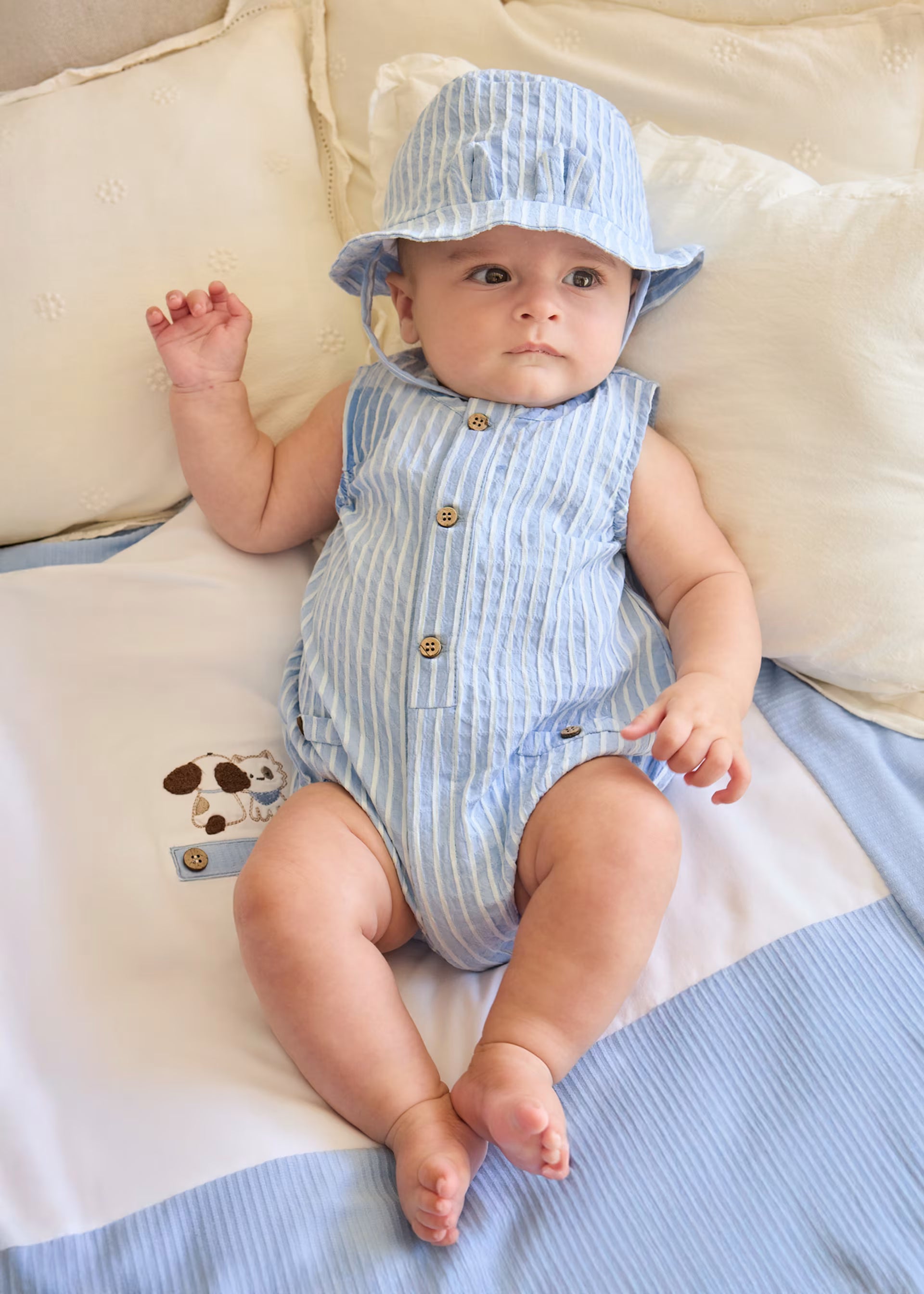 Pelele y Gorro plana