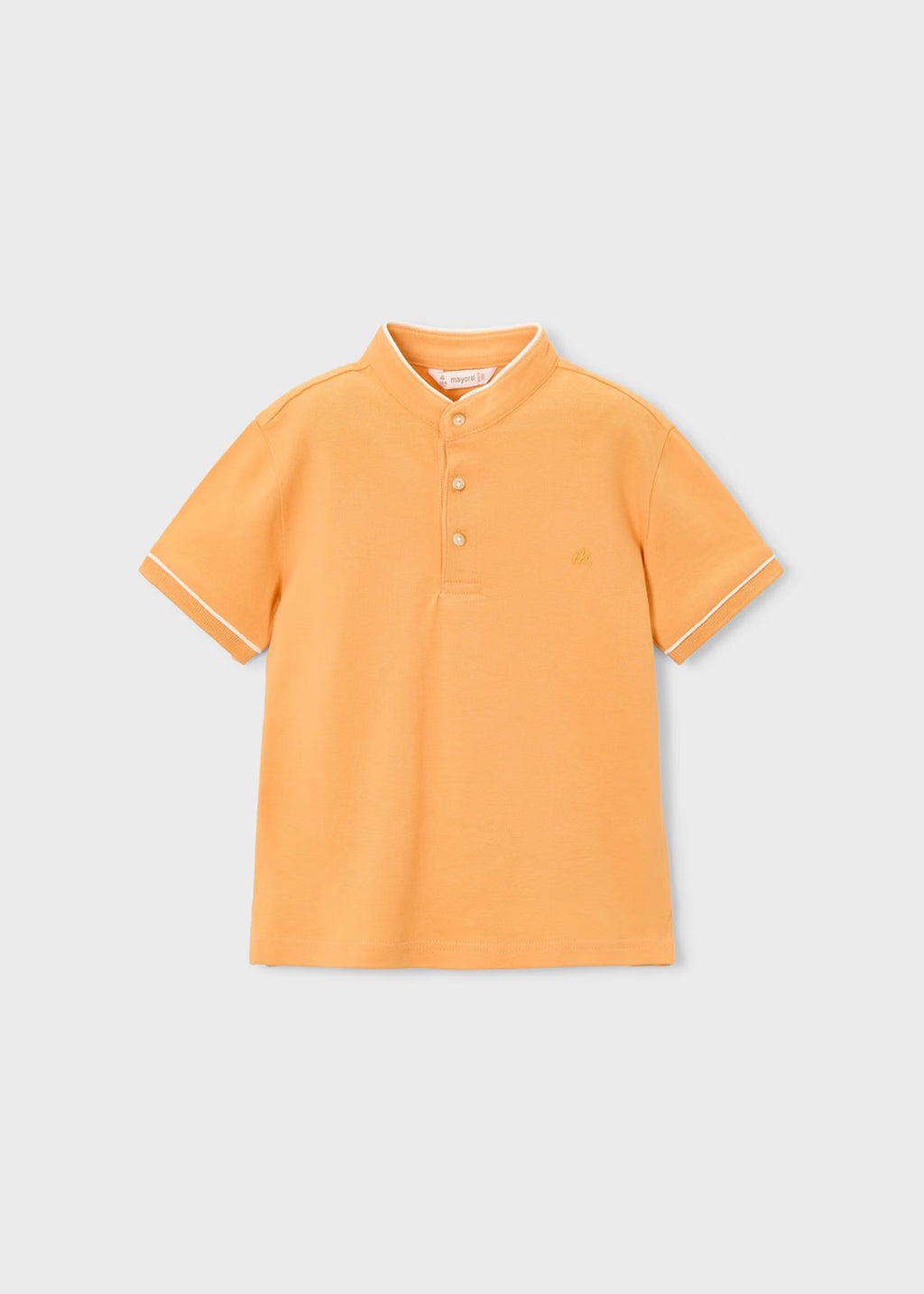 Polo manga corta cuello mao