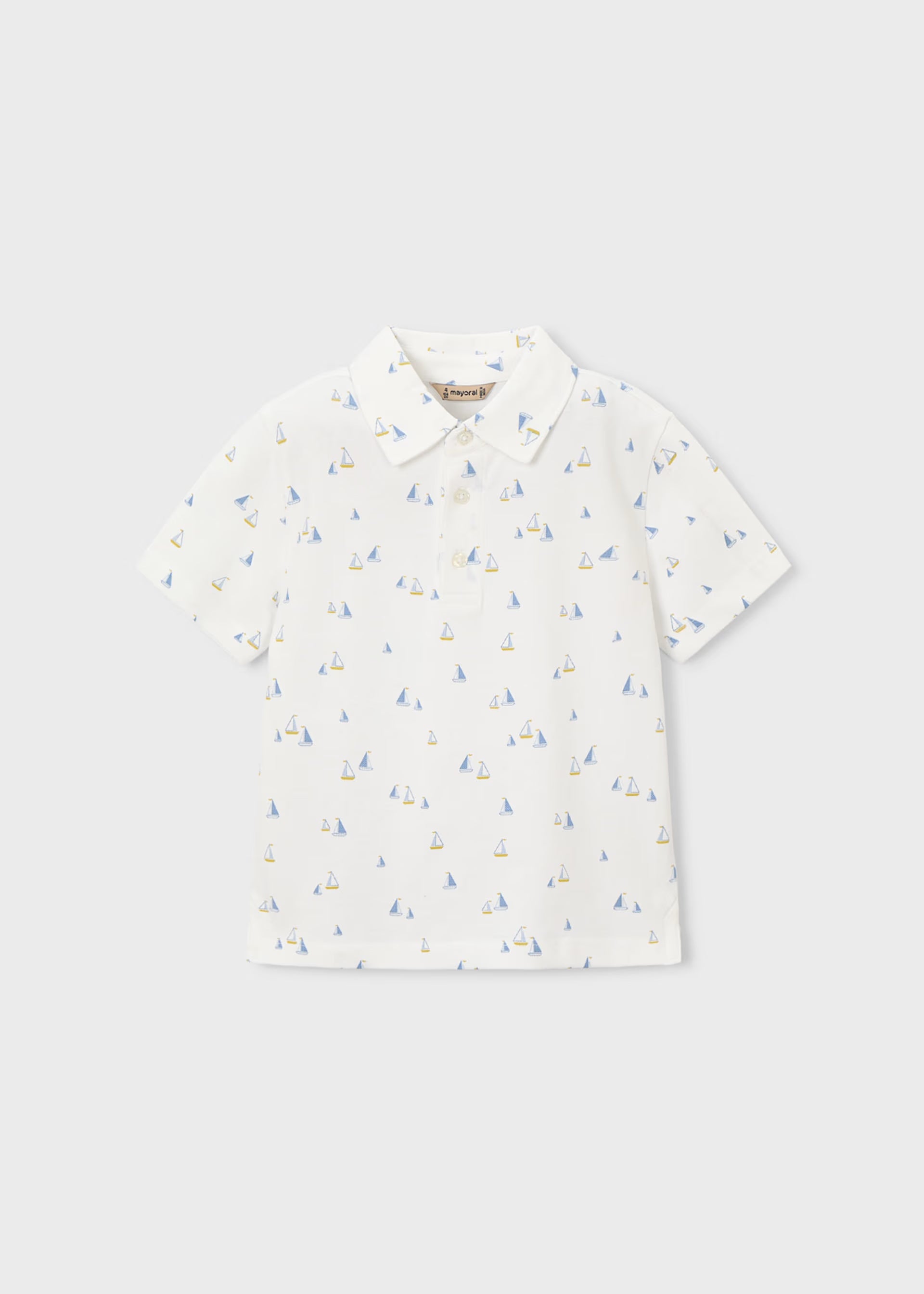 Polo manga corta estampado
