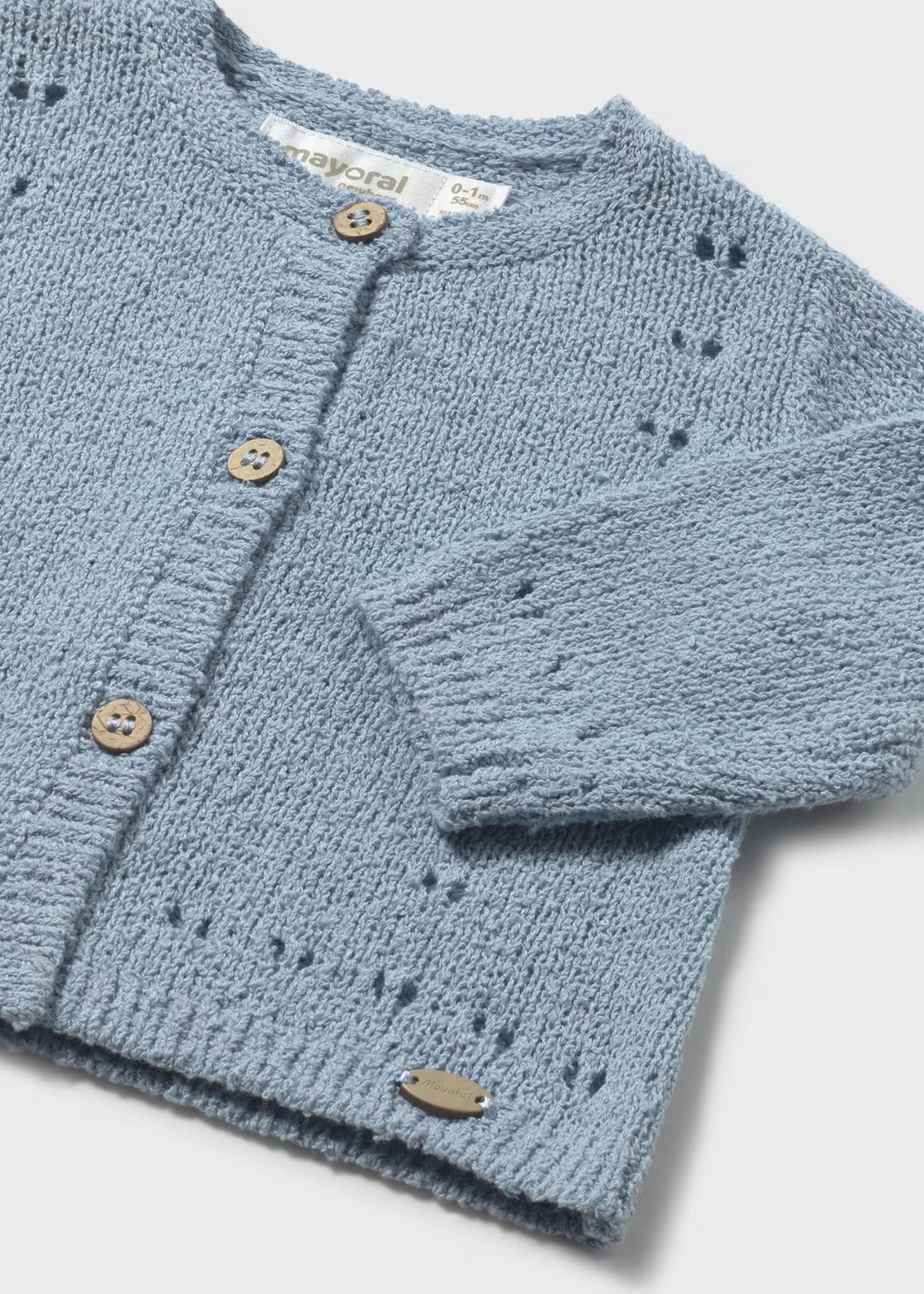 Rebeca larga tricot