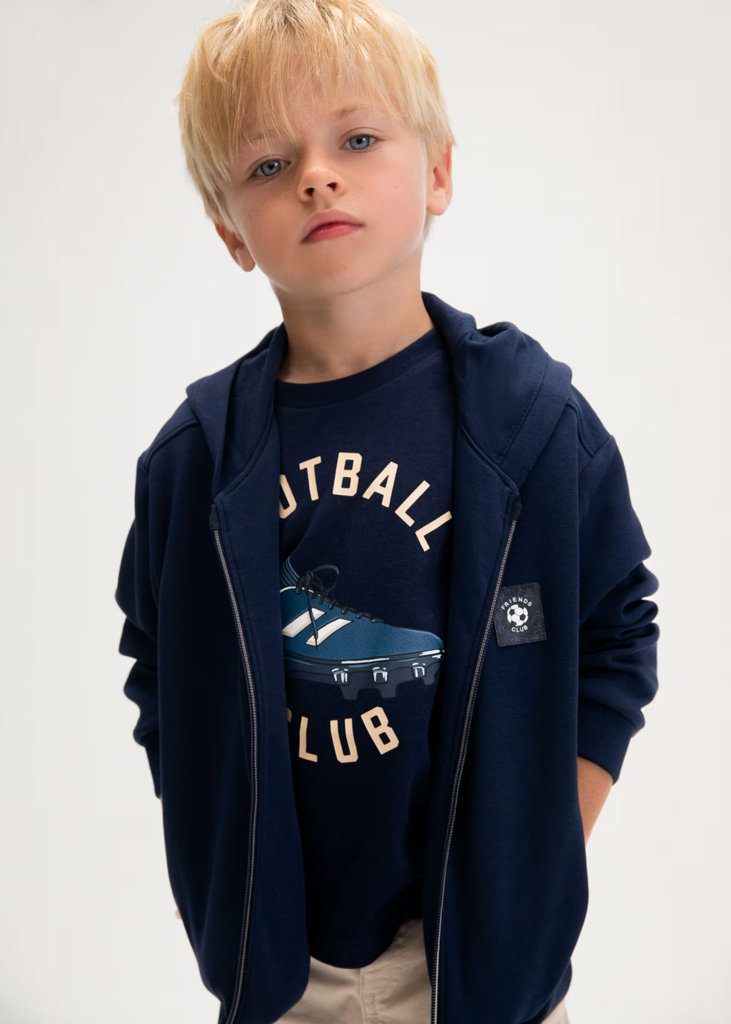 Sudadera cremalleras