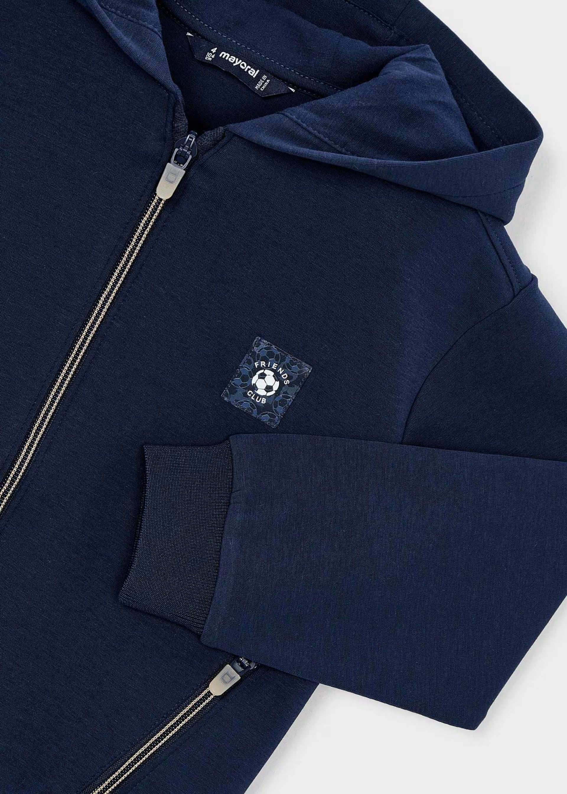 Sudadera cremalleras