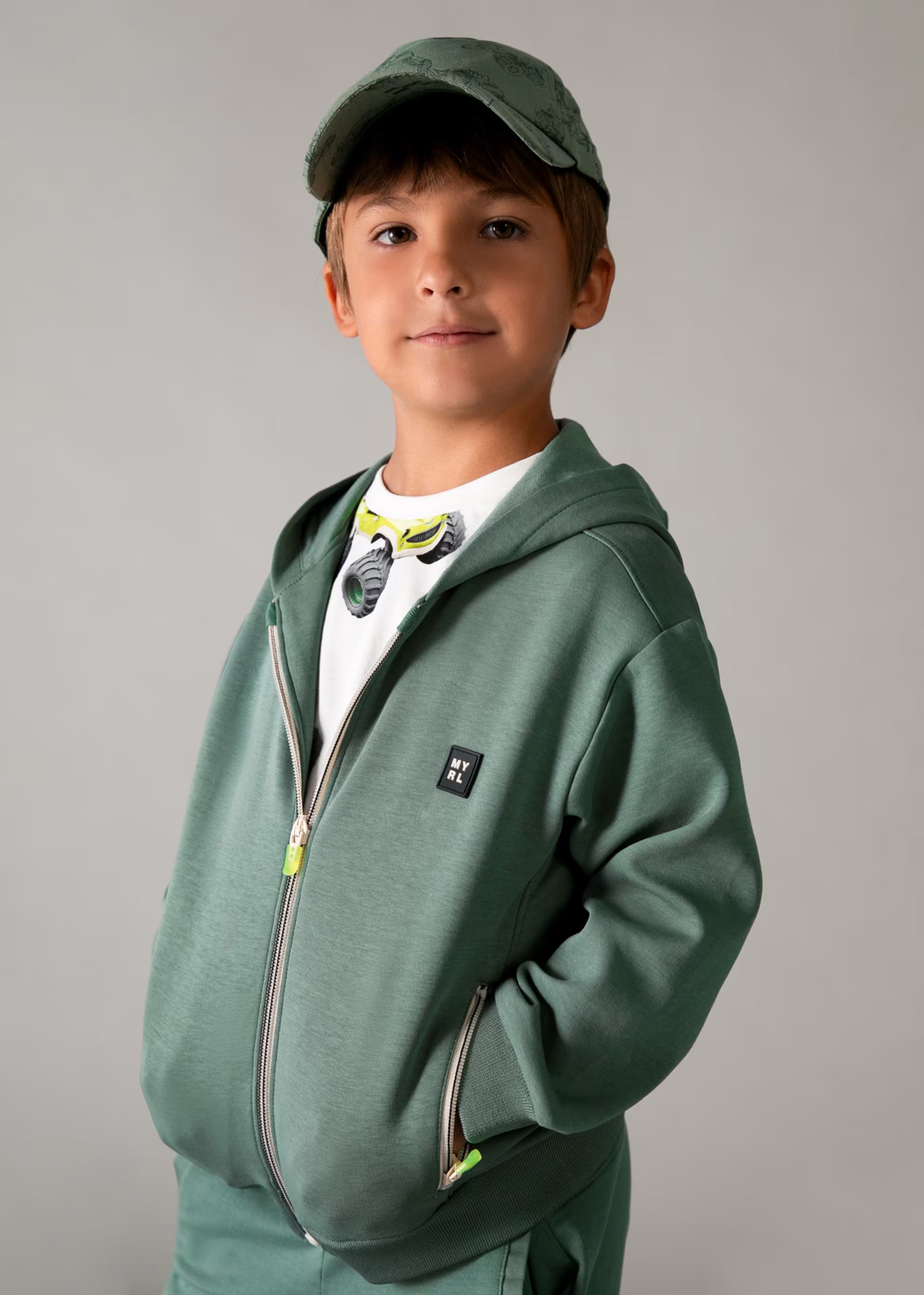 Sudadera cremalleras