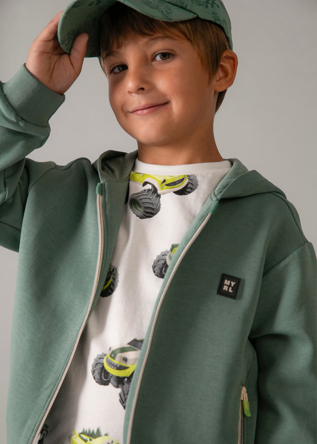 Sudadera cremalleras