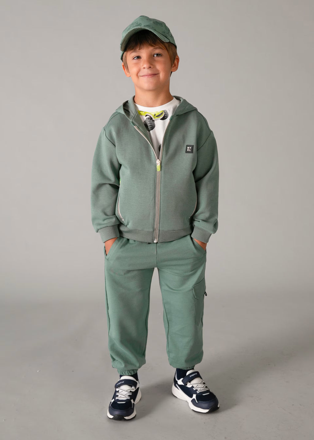 Sudadera cremalleras