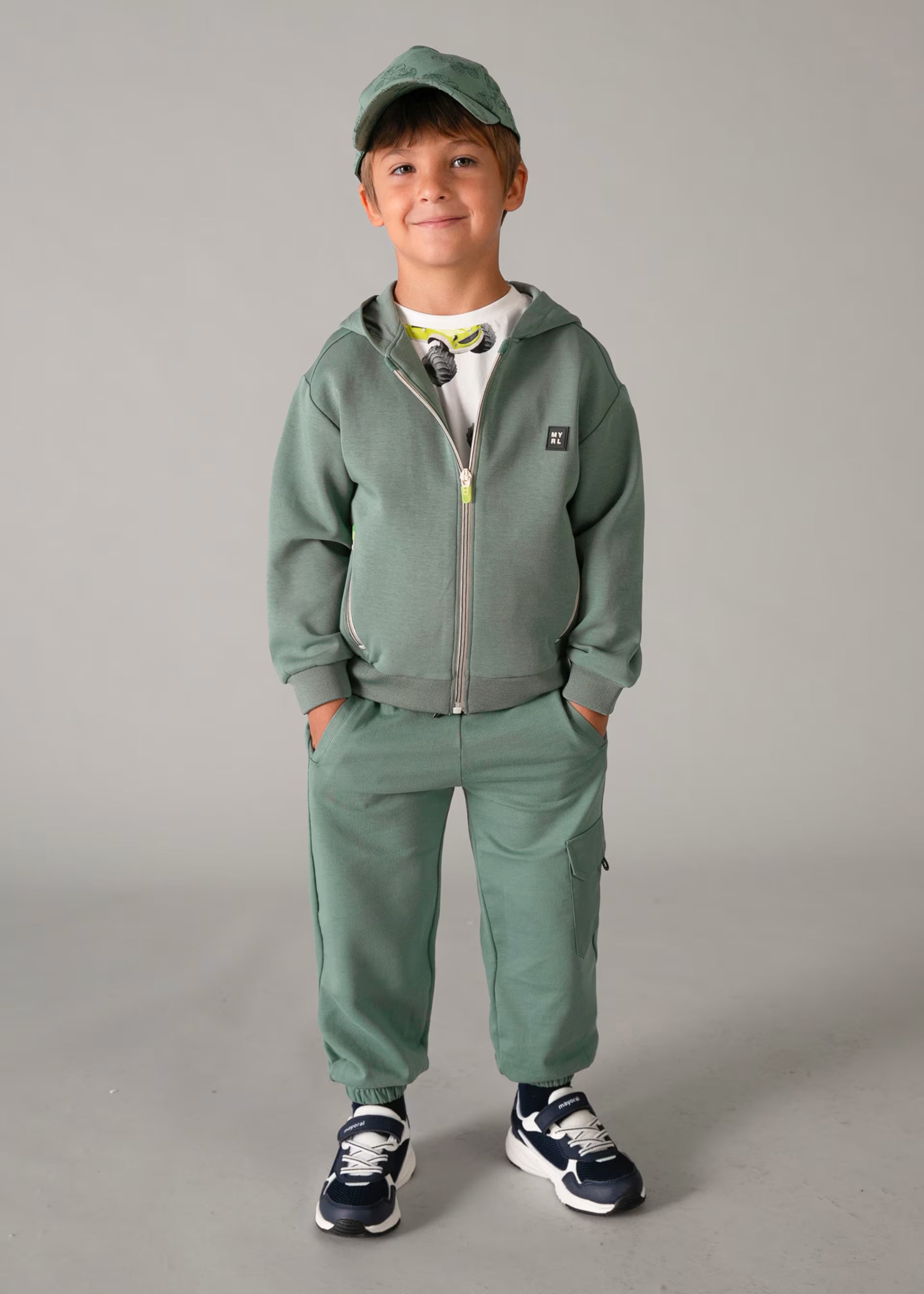 Sudadera cremalleras