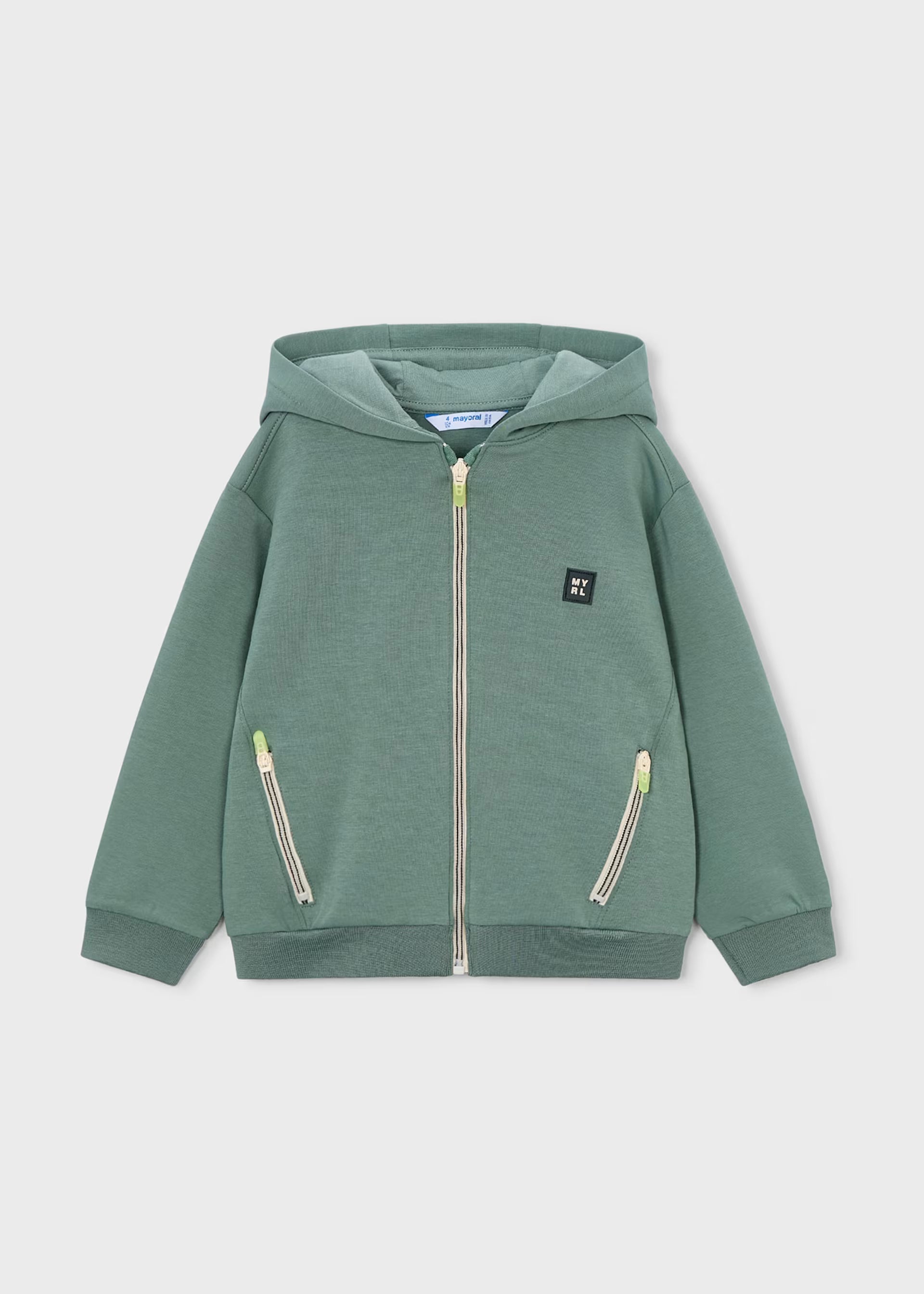 Sudadera cremalleras