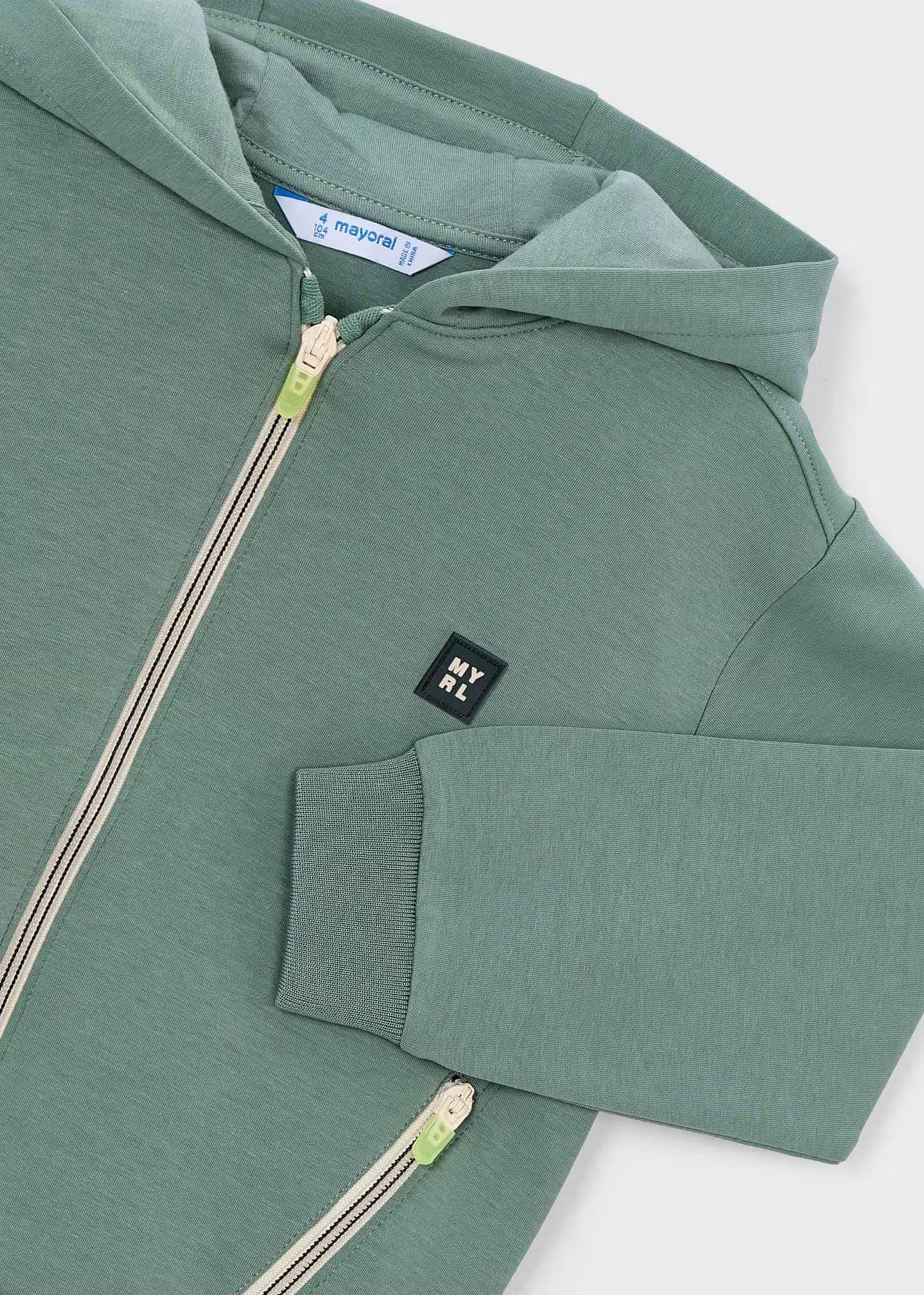 Sudadera cremalleras