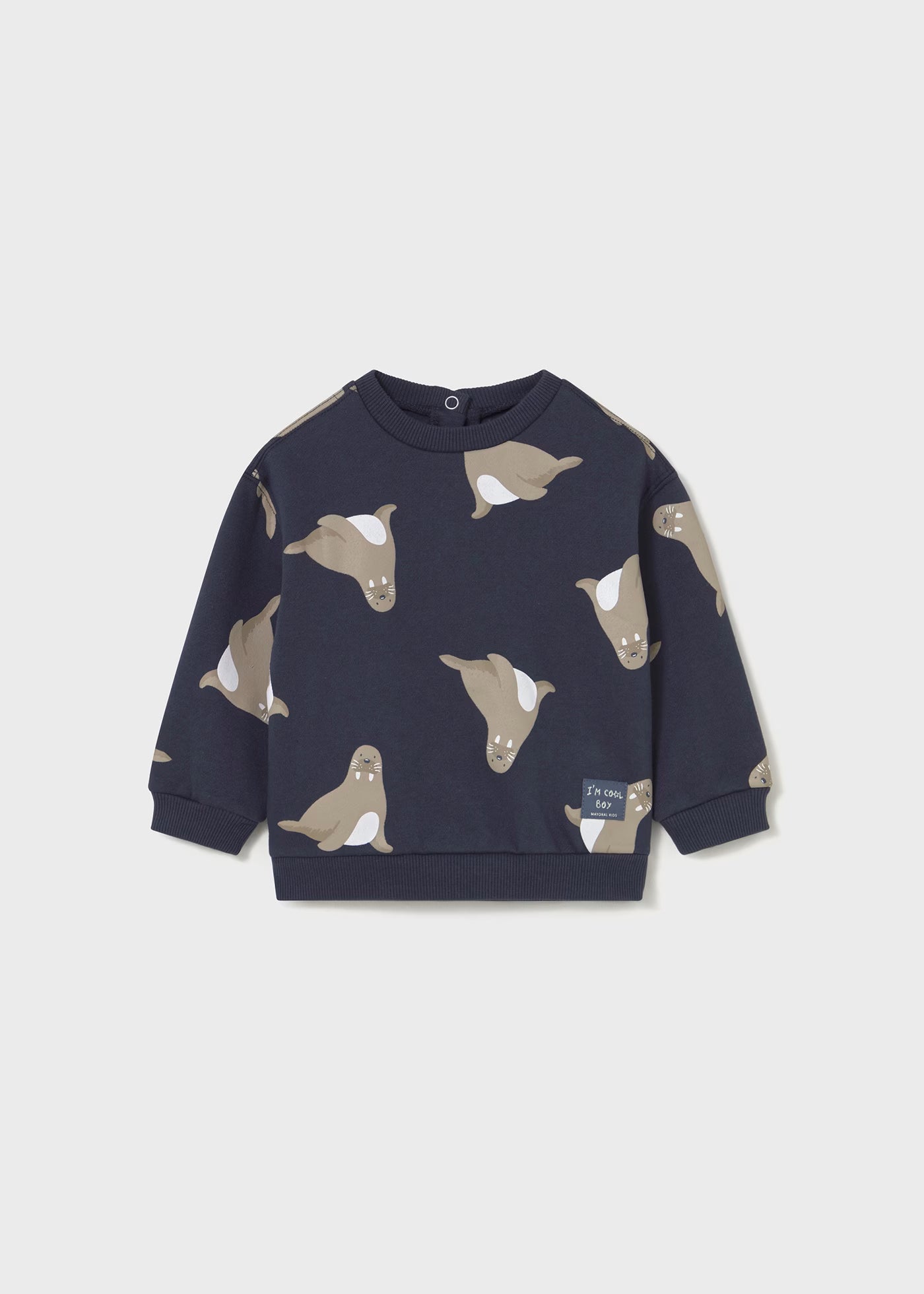 Pullover estampado