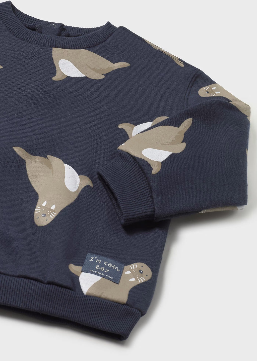 Pullover estampado