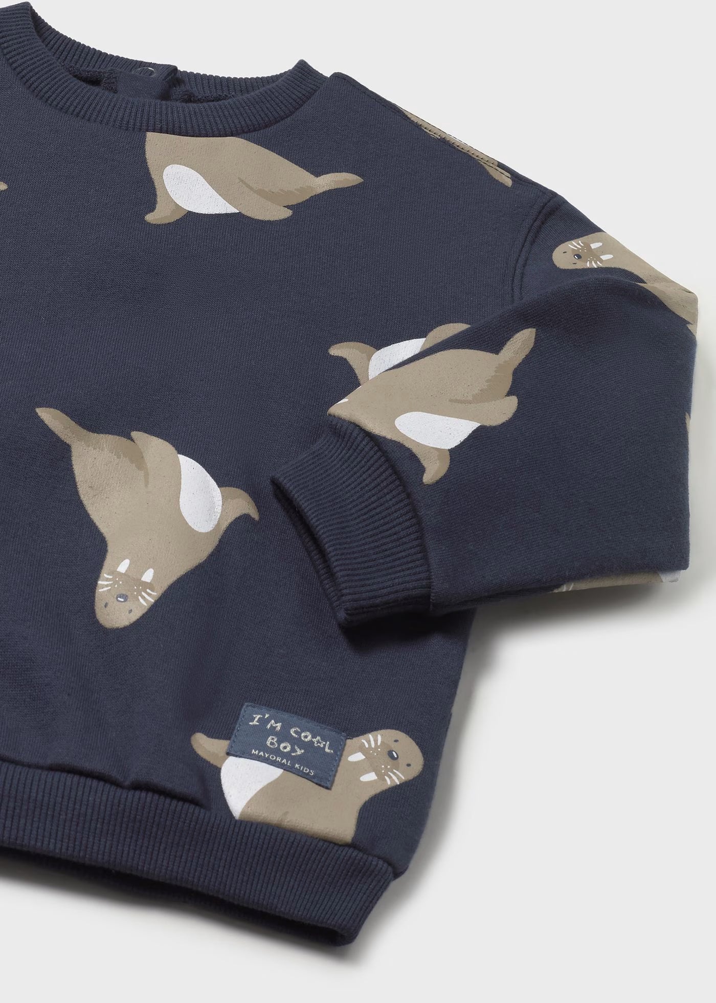 Pullover estampado