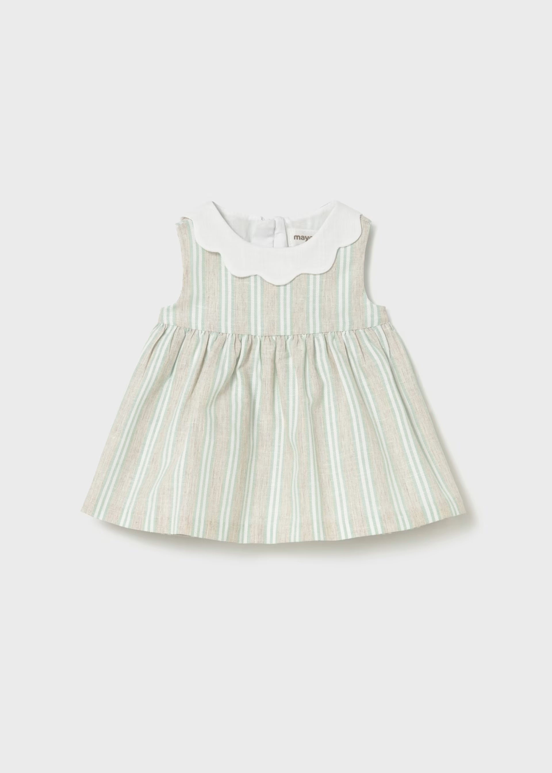 Vestido rayas Lino