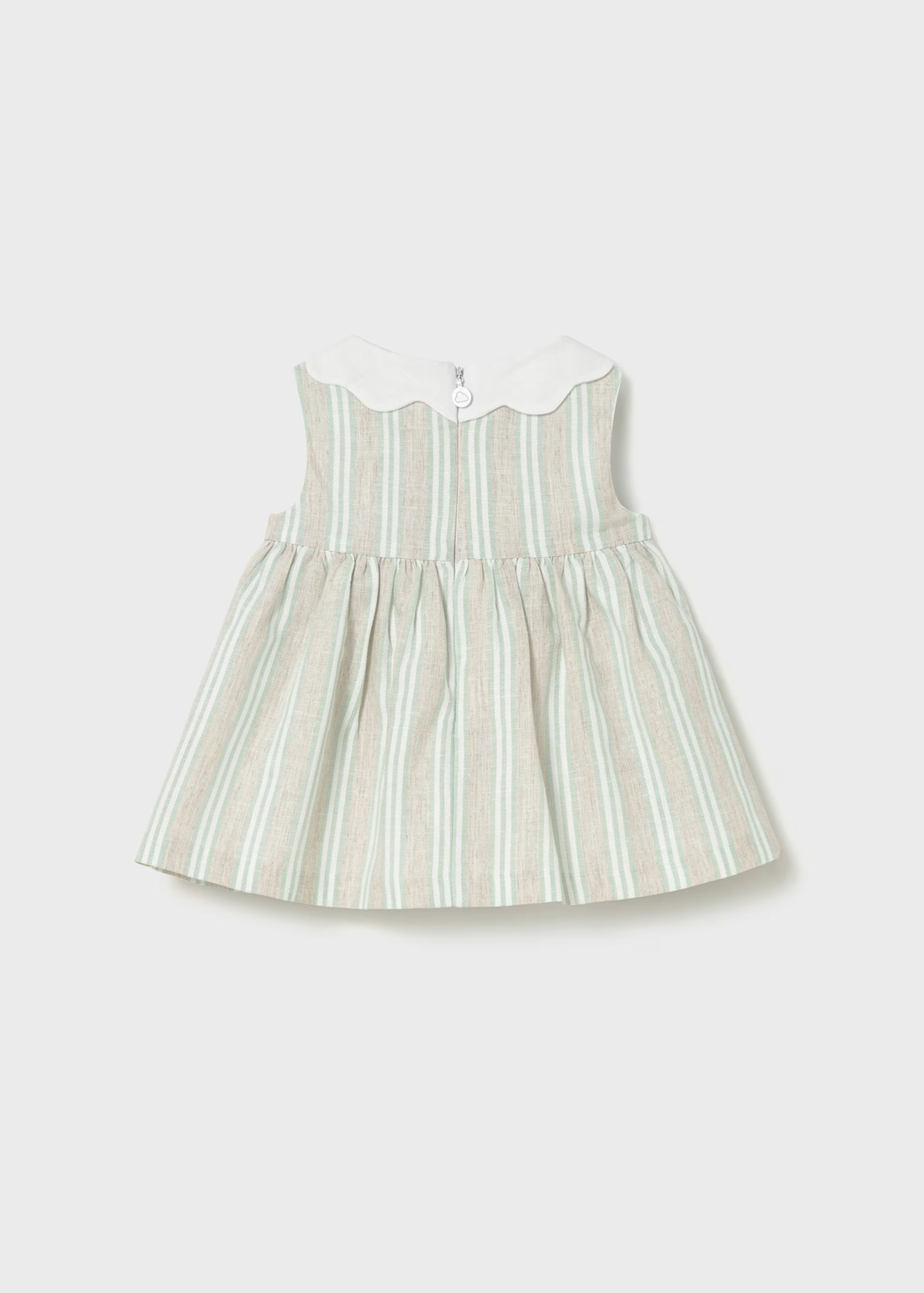 Vestido rayas Lino