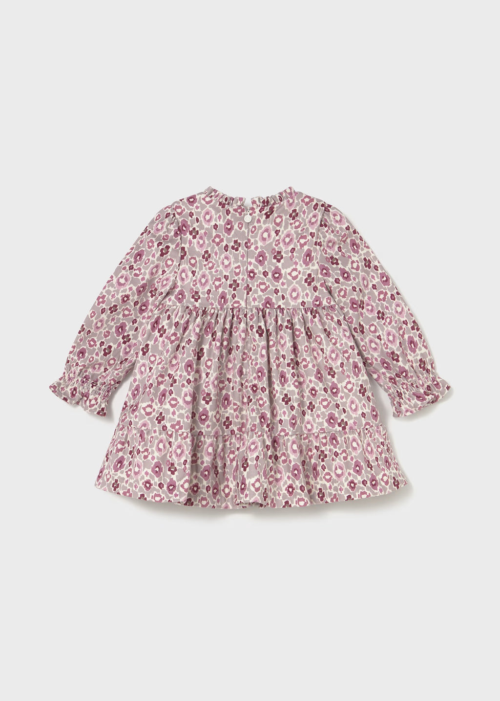 Vestido terciopelo estampado