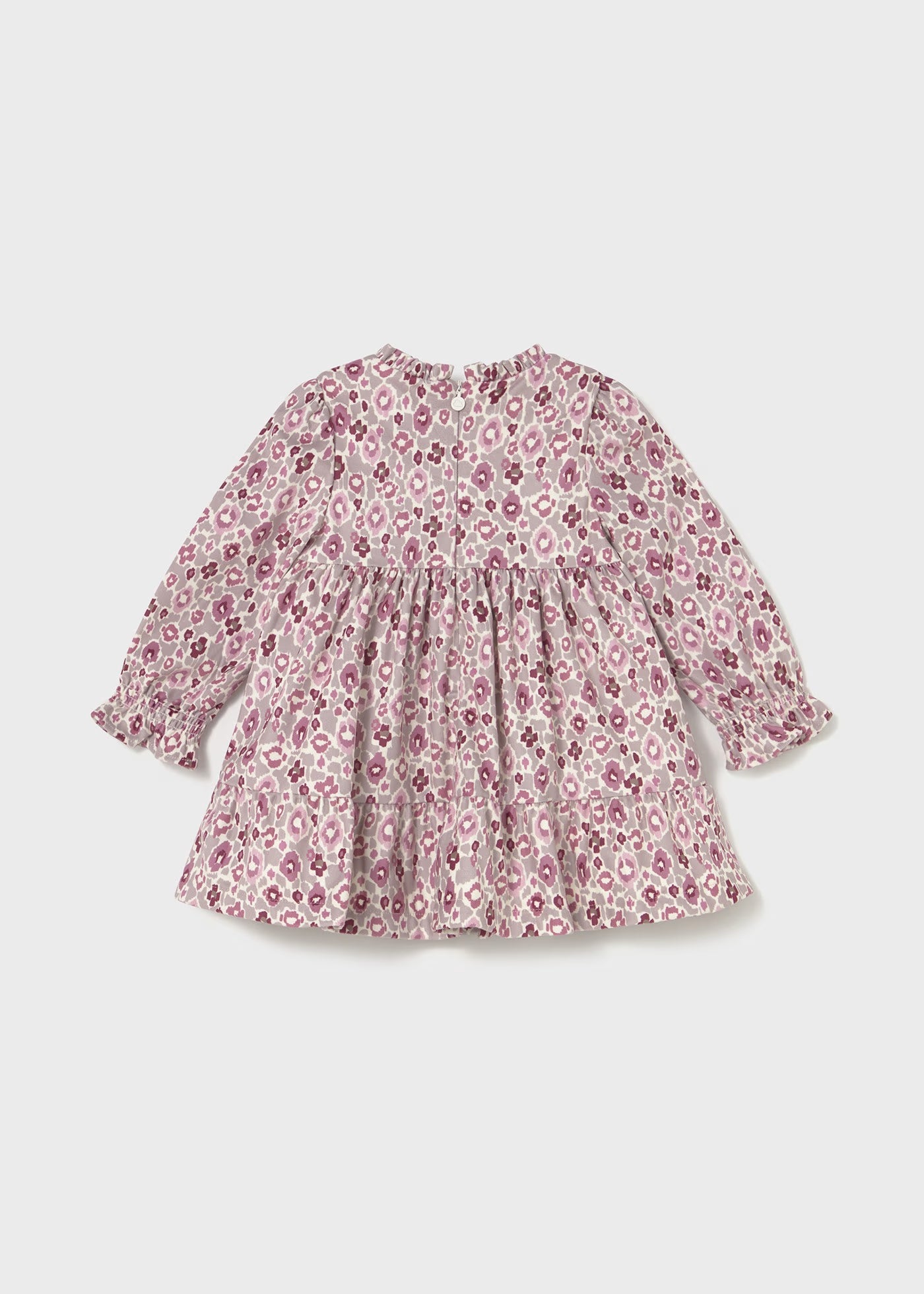Vestido terciopelo estampado